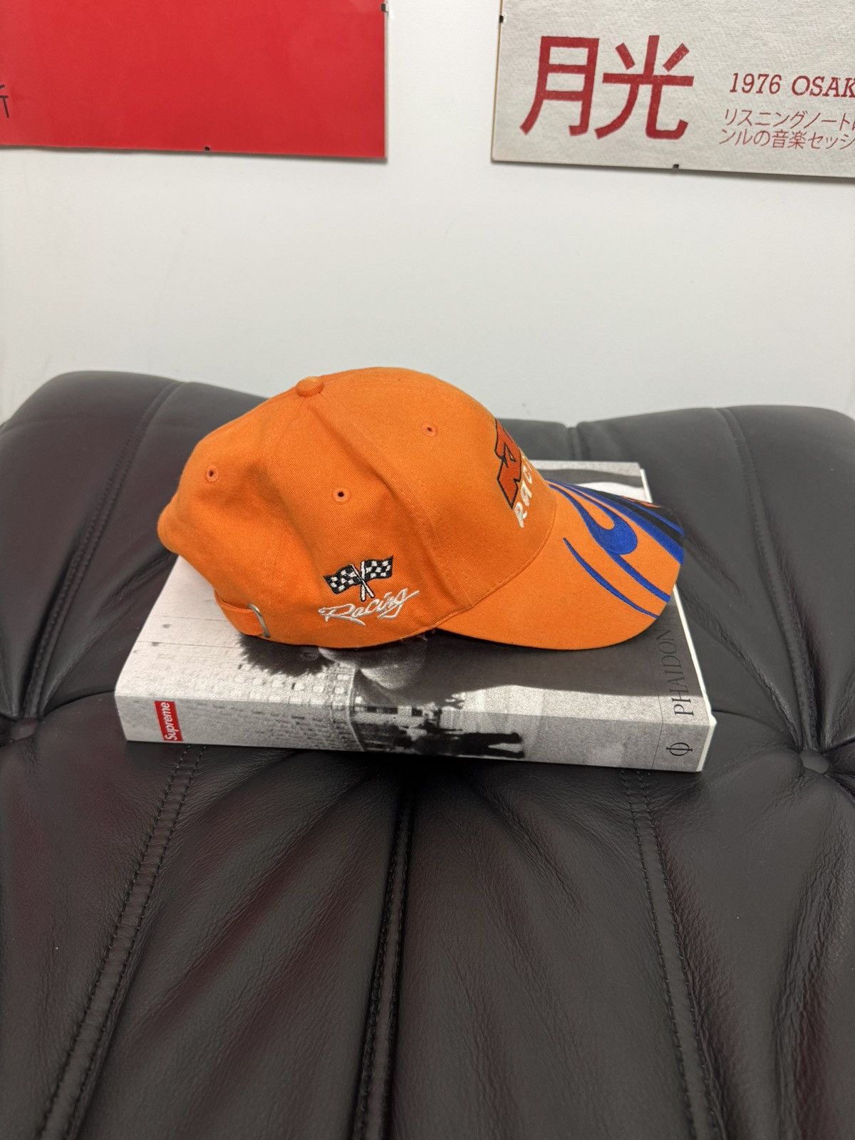 Vintage Vintage Y2k KTM Racing Flames Cap Hat Rare Orange Snapback Size ONE SIZE - 3 Thumbnail