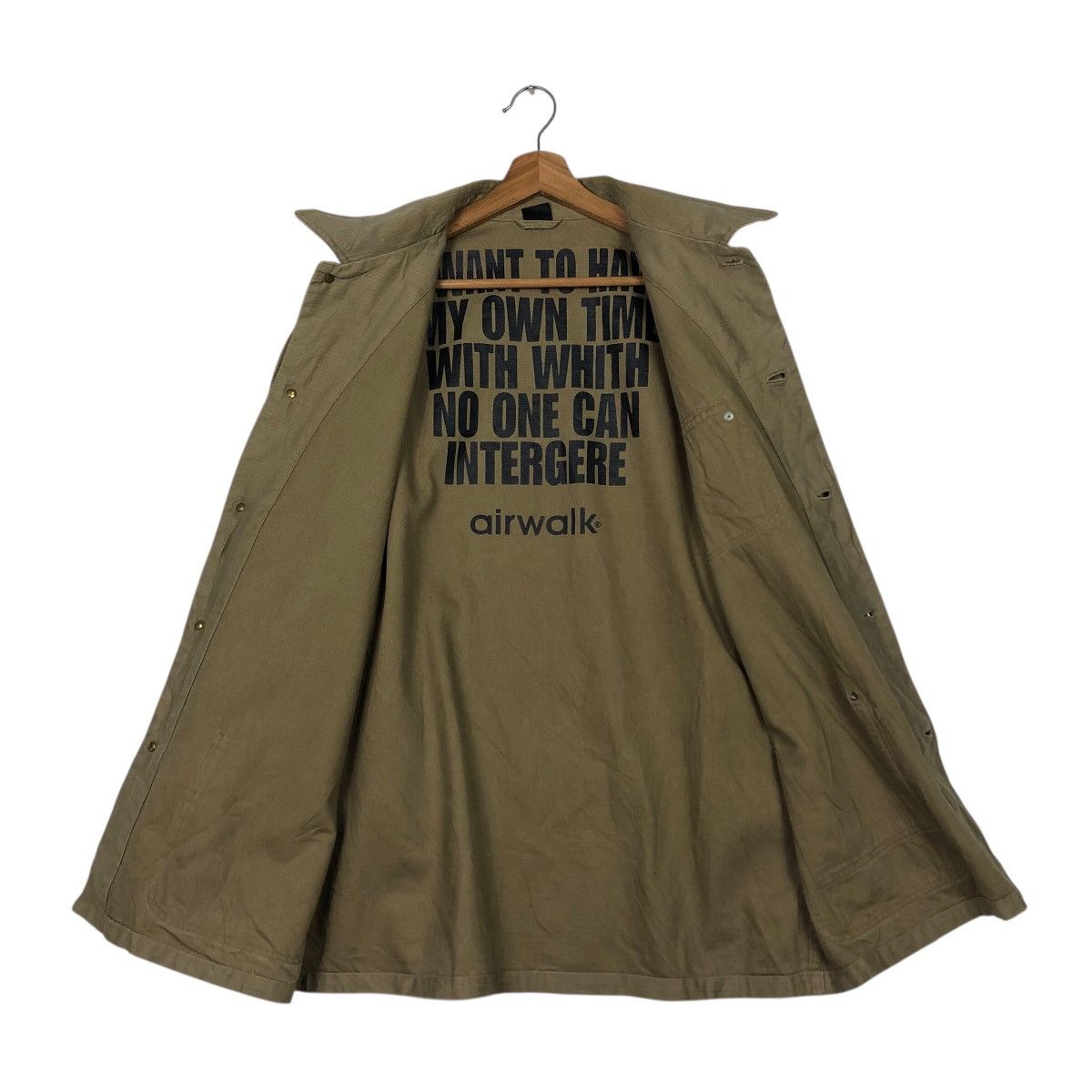 Japanese Brand 📌Vintage Chore Work Military Design Air Walk Punk Design Size US L / EU 52-54 / 3 - 14 Thumbnail
