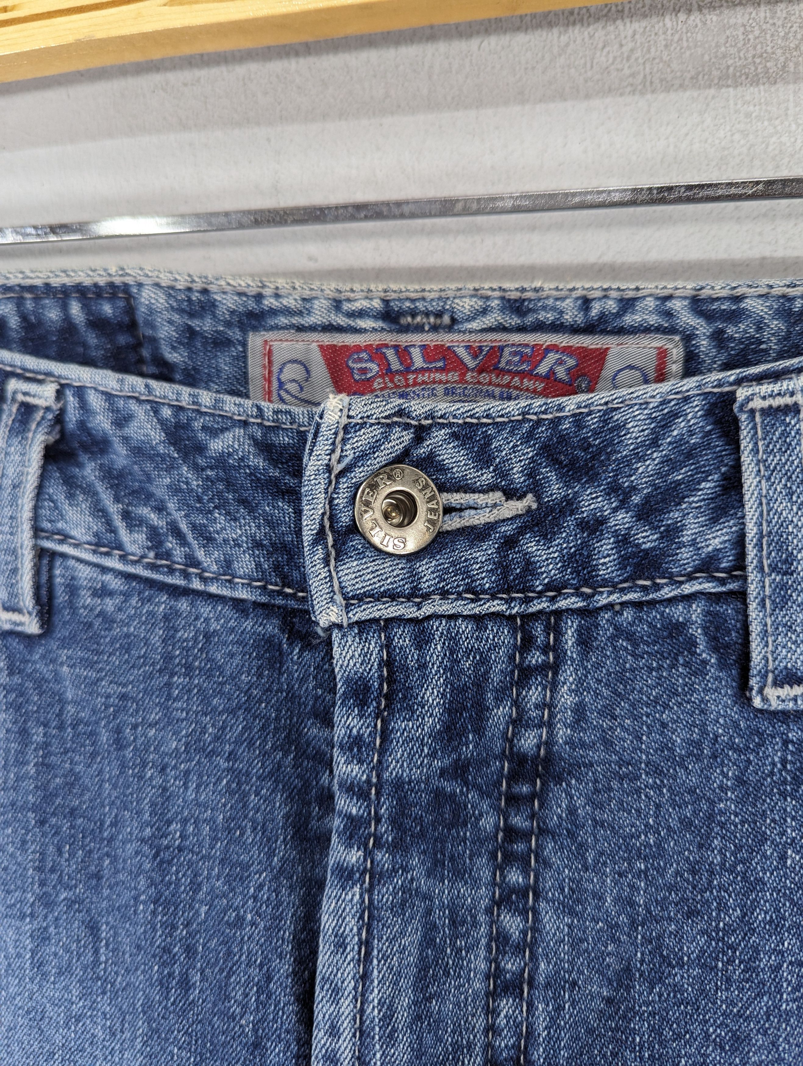 If Six Was Nine Silver Jeans Women Flare Denim Blue Bootcut Jean Size 29" - 7 Thumbnail