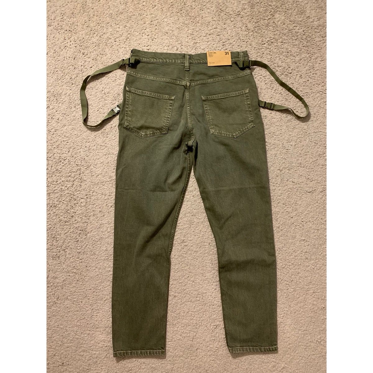 Helmut Lang HELMUT LANG STRAP JEANS Size US 31 - 4 Thumbnail