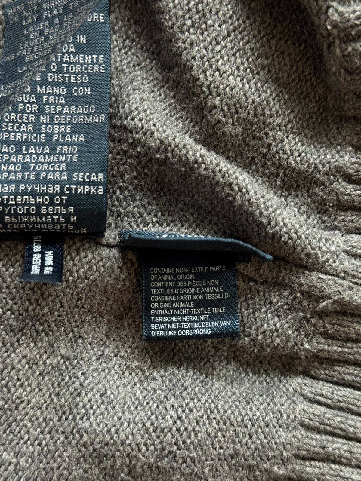 Polo Ralph Lauren Polo Ralph Lauren 2000s vintage 1/3 zip cotton sweater Size US L / EU 52-54 / 3 - 7 Thumbnail