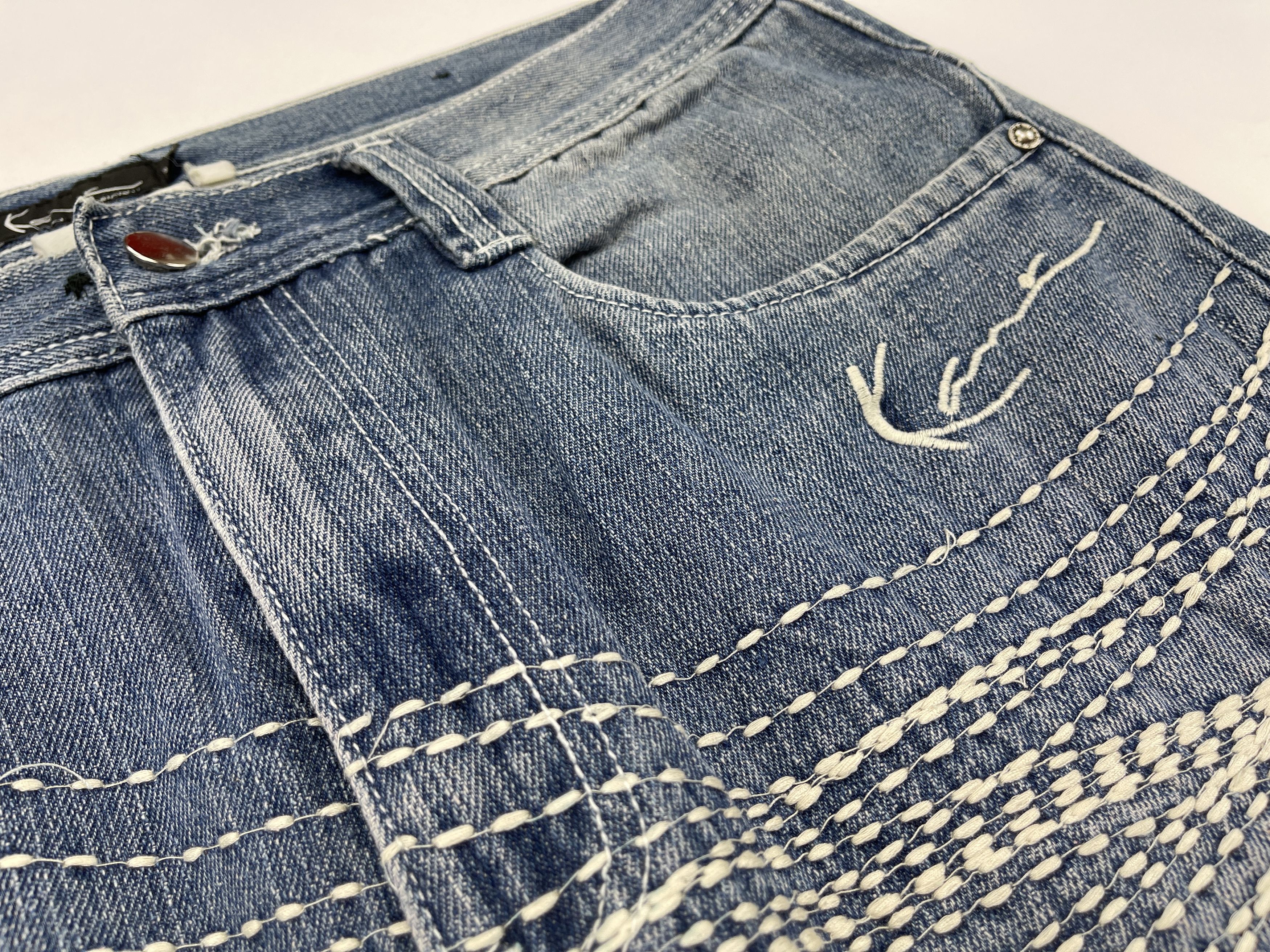 Karl Kani KARL KANI jeans, baggy, vintage Kani jeans, 90s hip hop W 34 Size US 34 / EU 50 - 13 Thumbnail