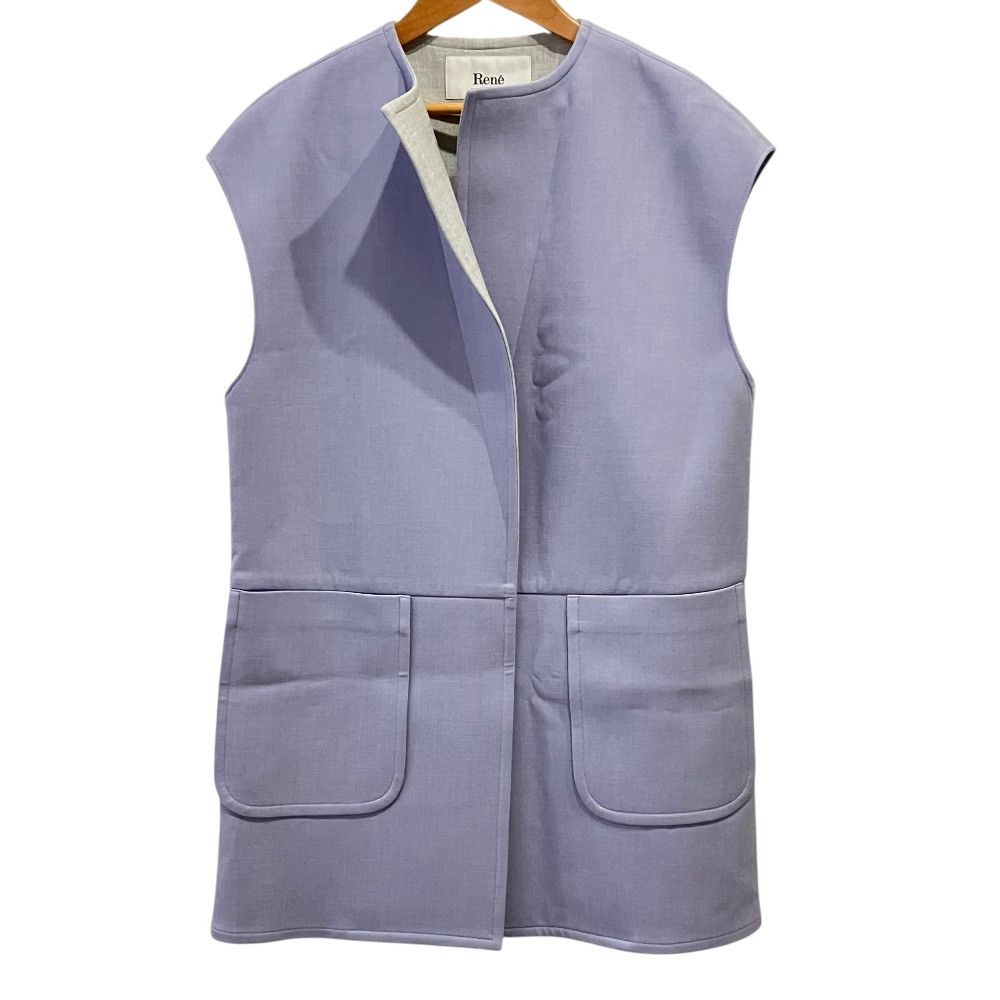 Other Other Rene Double Face Long Gilet Textile Outerwear DUTY FREE for USA Size ONE SIZE - 1 Thumbnail