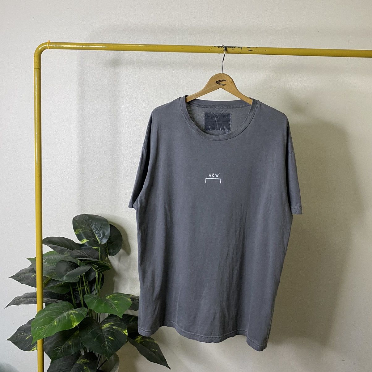 A-COLD-WALL* ACW Graphic Grey Tee Size US XL / EU 56 / 4 - 8 Thumbnail