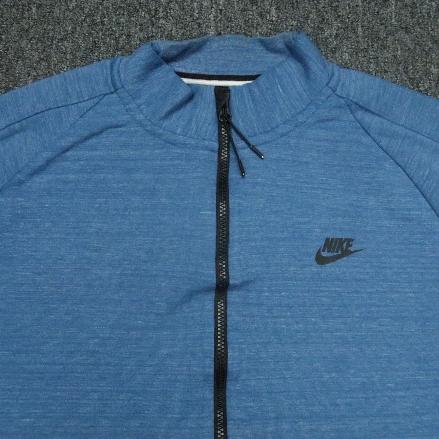 Nike VINTAGE Nike Jacket Men XL Blue Activewear Casual Full Zip Pockets 90s Size US XL / EU 56 / 4 - 2 Thumbnail