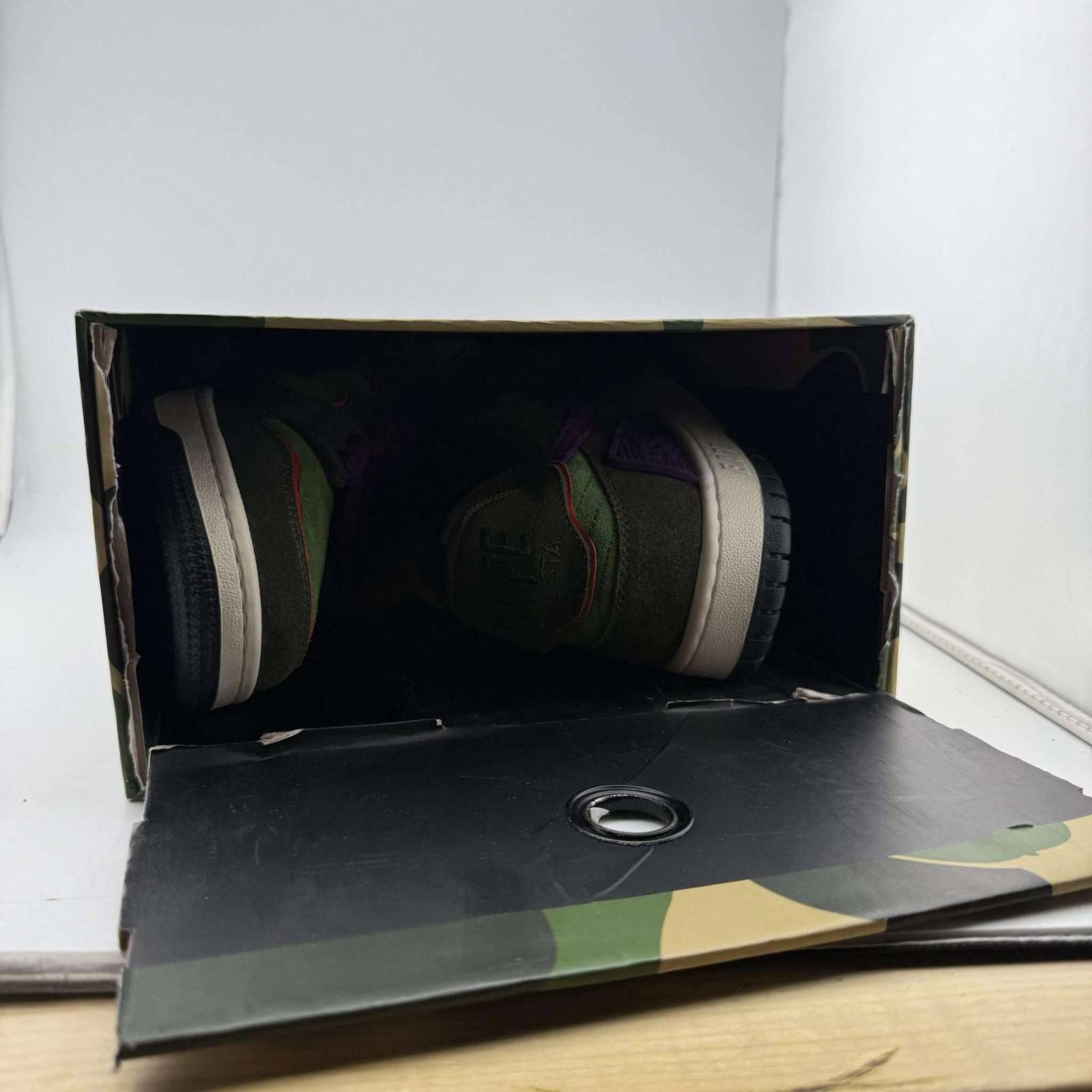 Other A Bathing Ape SK8 Sta Dark Purple Green OG Box D5688 Size US 7 / EU 40 - 9 Thumbnail