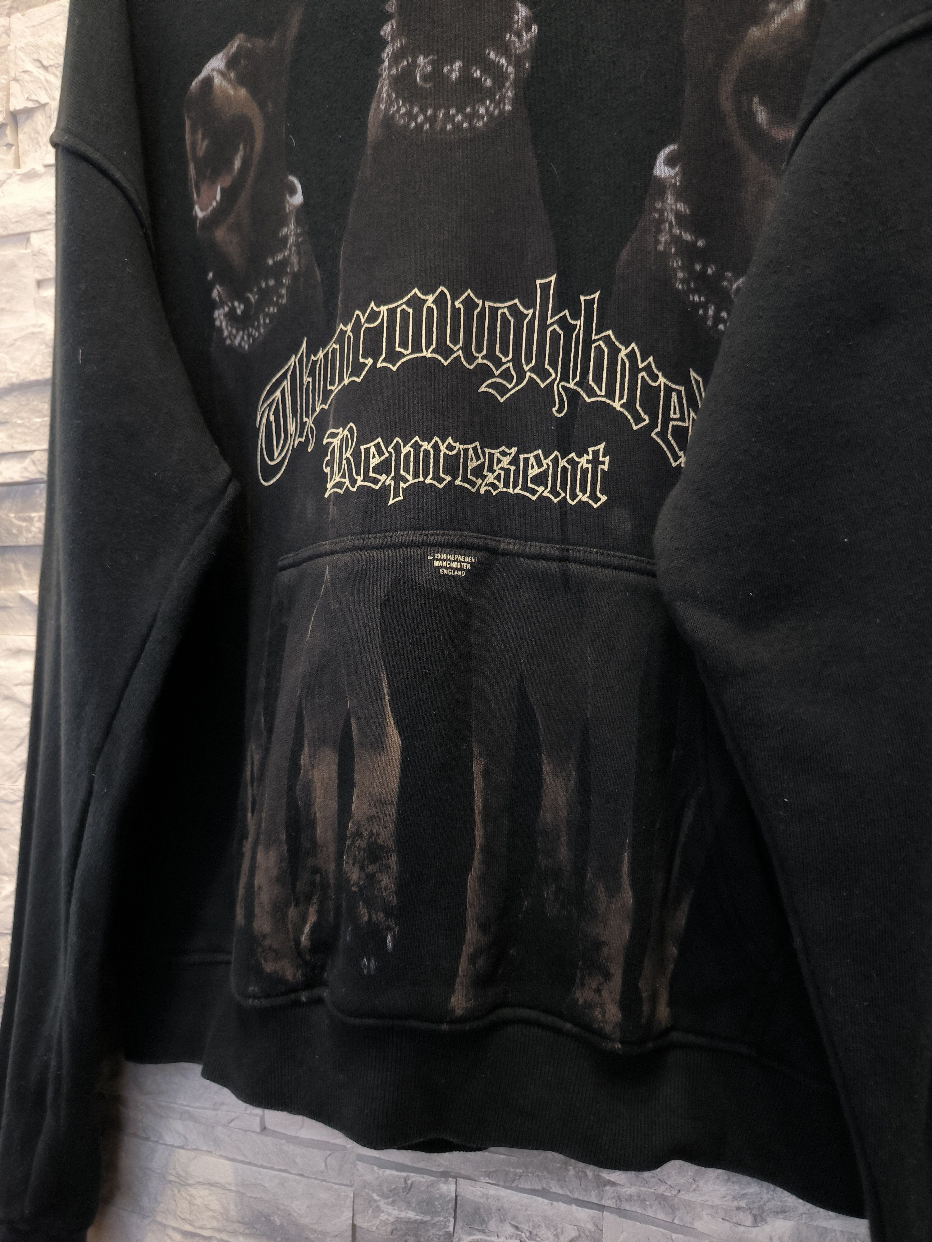 Represent Clo. Represent Thoroughbred Hoodie Oversize Logo Black Size US S / EU 44-46 / 1 - 3 Thumbnail