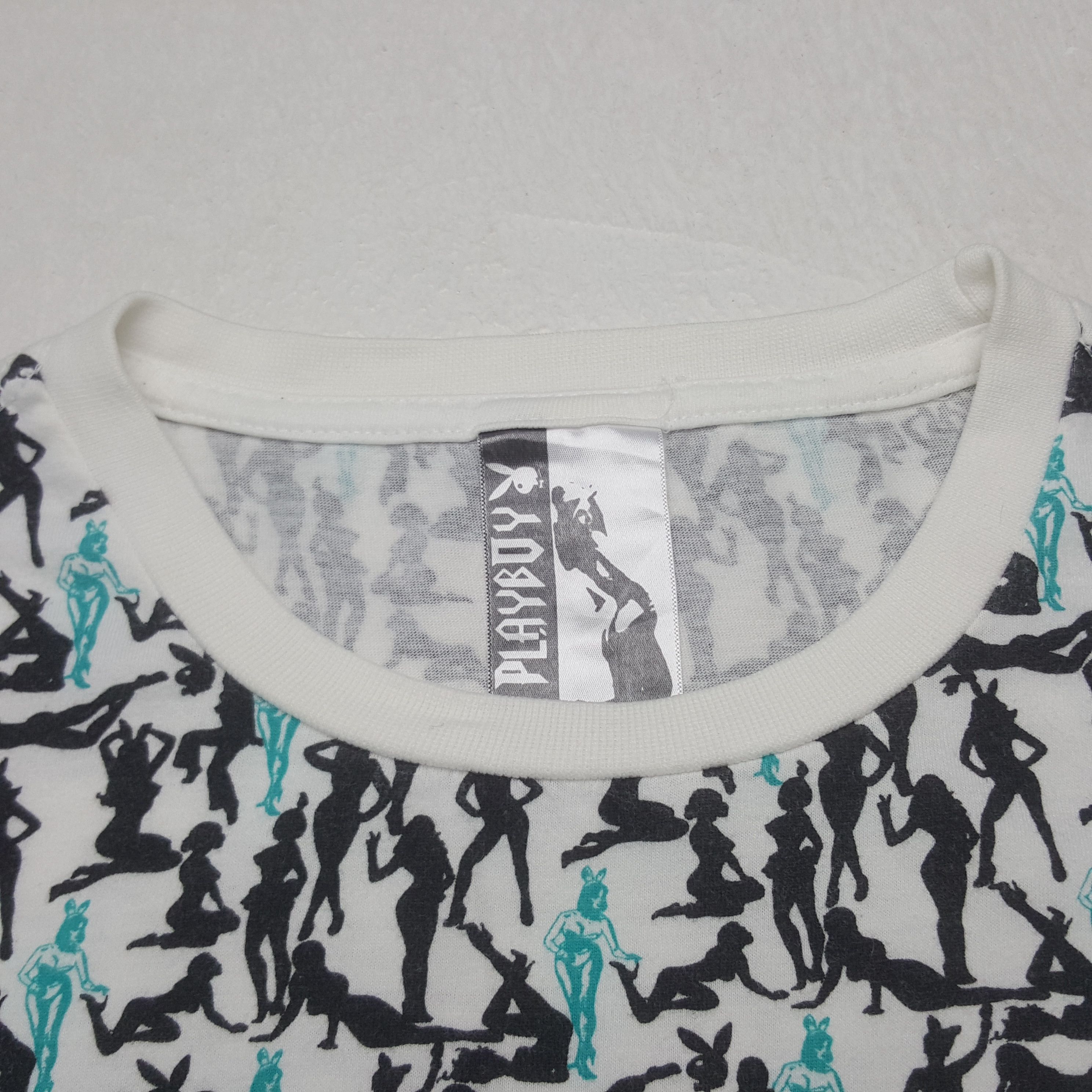 Playboy Vintage Playboy Overprinted Tshirt Size US M / EU 48-50 / 2 - 4 Thumbnail