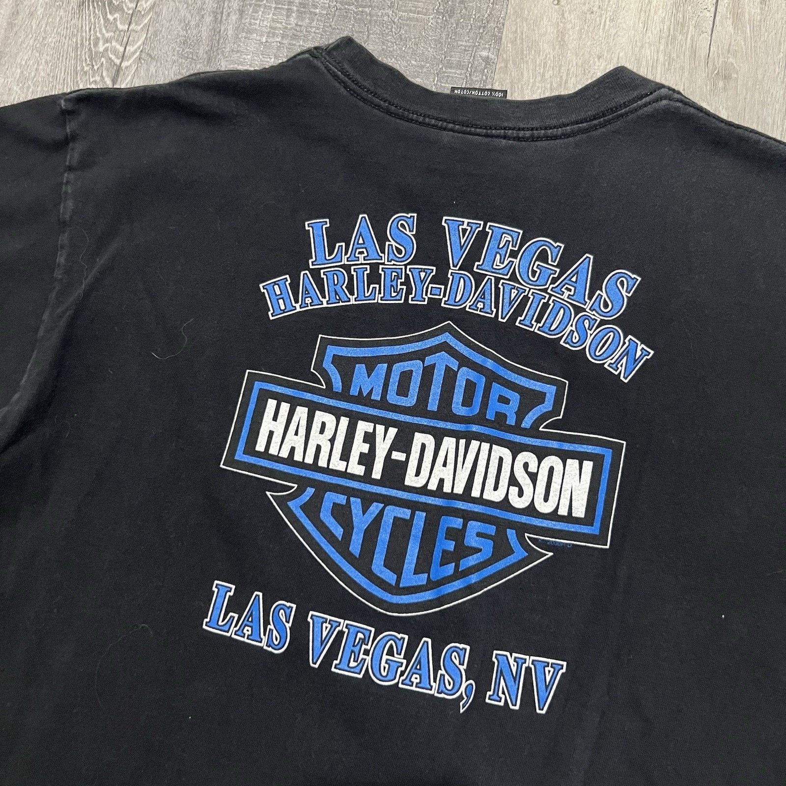 Harley Davidson Harley Davidson Motorcycles Shirt Black Eagle Flames L Size US L / EU 52-54 / 3 - 4 Thumbnail