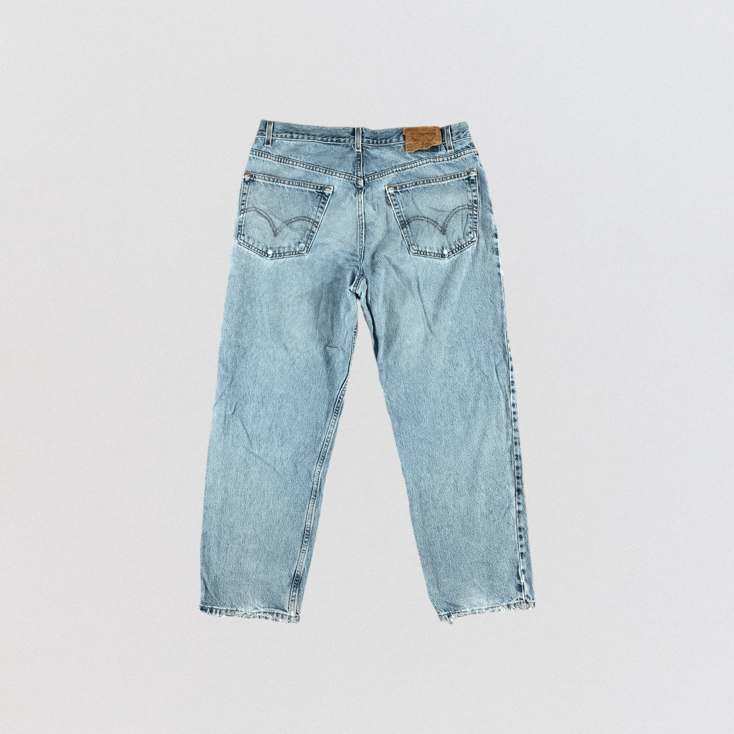 Levi's × Vintage 90s Vintage Blue Wash Levis 550 Jeans-JM3116 Size US 37 - 2 Thumbnail