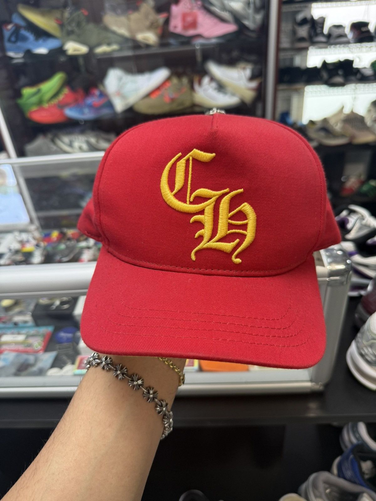 Chrome Hearts Chrome Hearts “CH” SnapBack Size ONE SIZE - 1 Thumbnail
