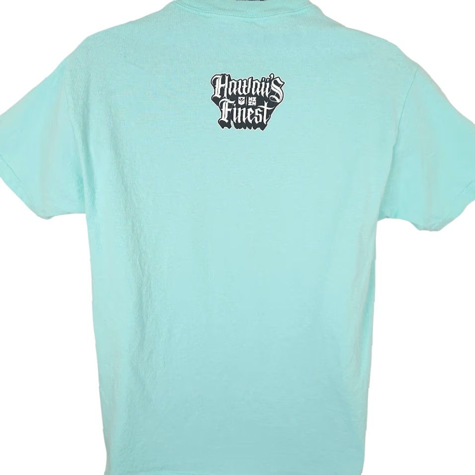 Vintage Hawaiis Finest T Shirt Mens Size Medium Blue Travel Destination Tee Size US M / EU 48-50 / 2 - 4 Thumbnail