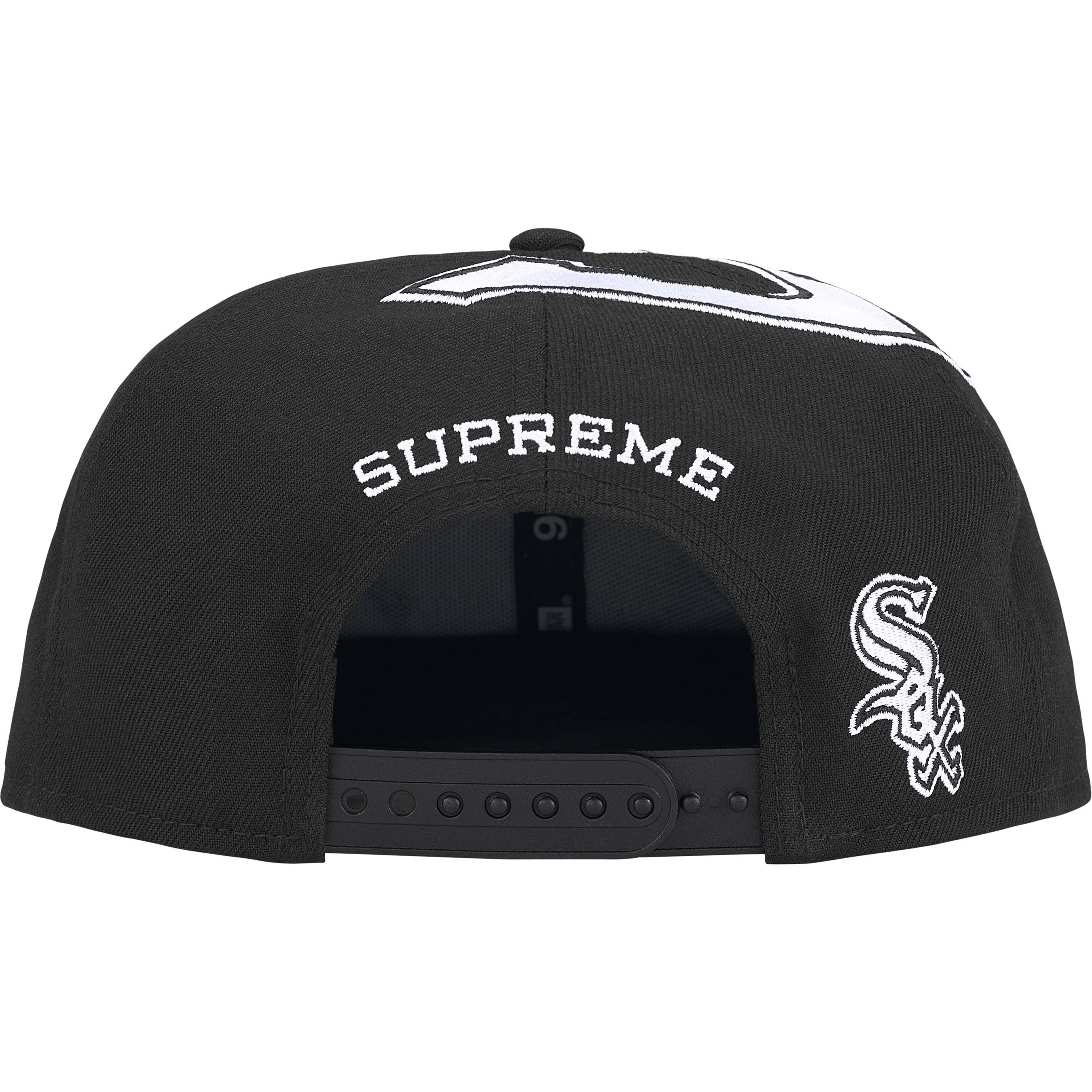 MLB × Supreme Supreme Chicago White Sox Adjustable New Era Size ONE SIZE - 4 Thumbnail