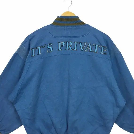MLB Vtg 80' JASON'S ITS PRIVATE Baseball Varsity Jacket Cardigan Size US L / EU 52-54 / 3 - 6 Thumbnail