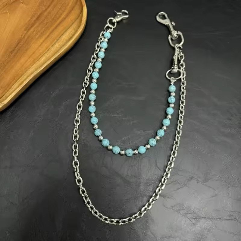 Other Street Big Ring Key Chain Rock Pants Waist Chain Size ONE SIZE - 2 Thumbnail
