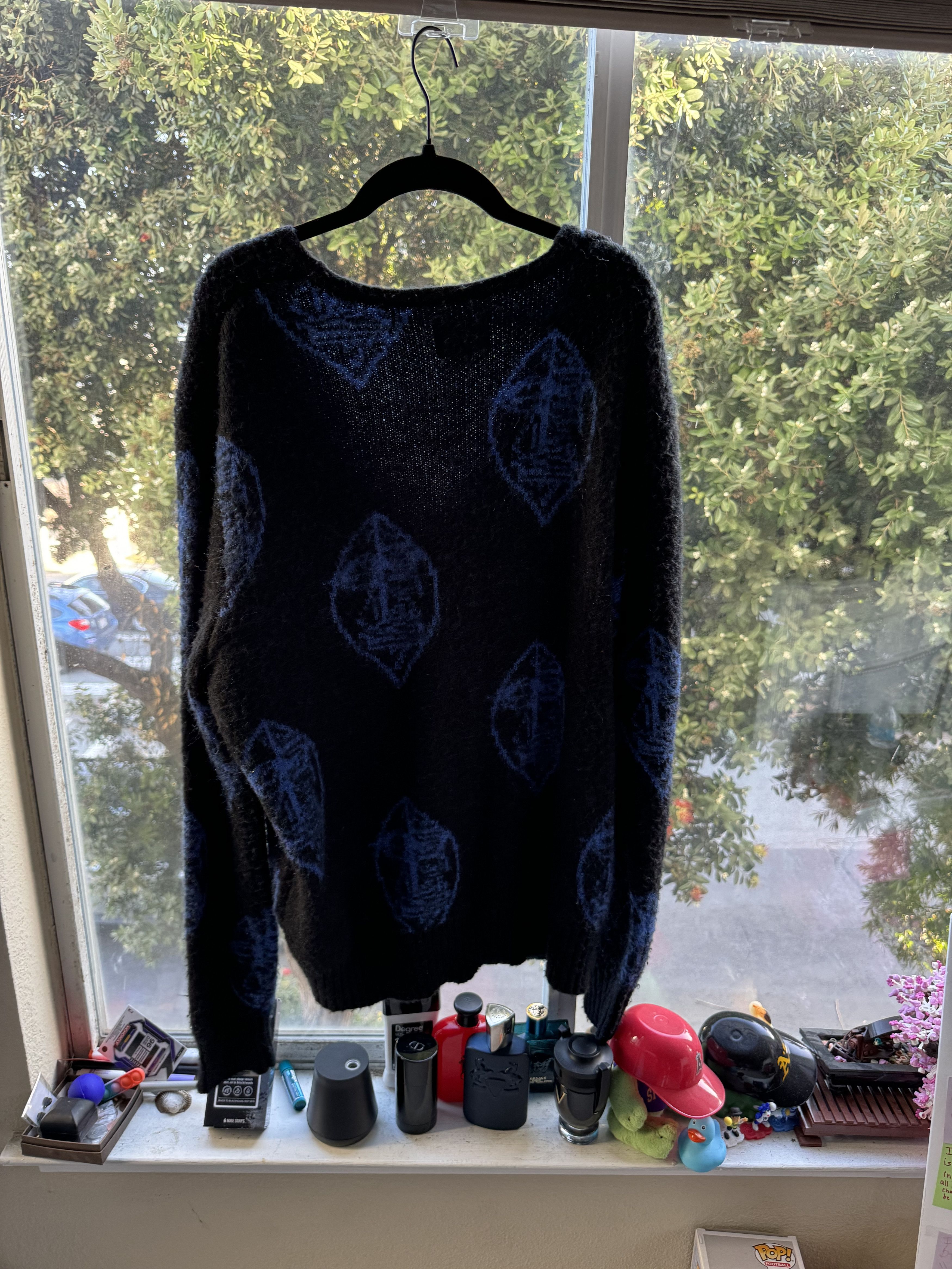 Stussy Mohair Mask Cardigan Size US M / EU 48-50 / 2 - 2 Thumbnail