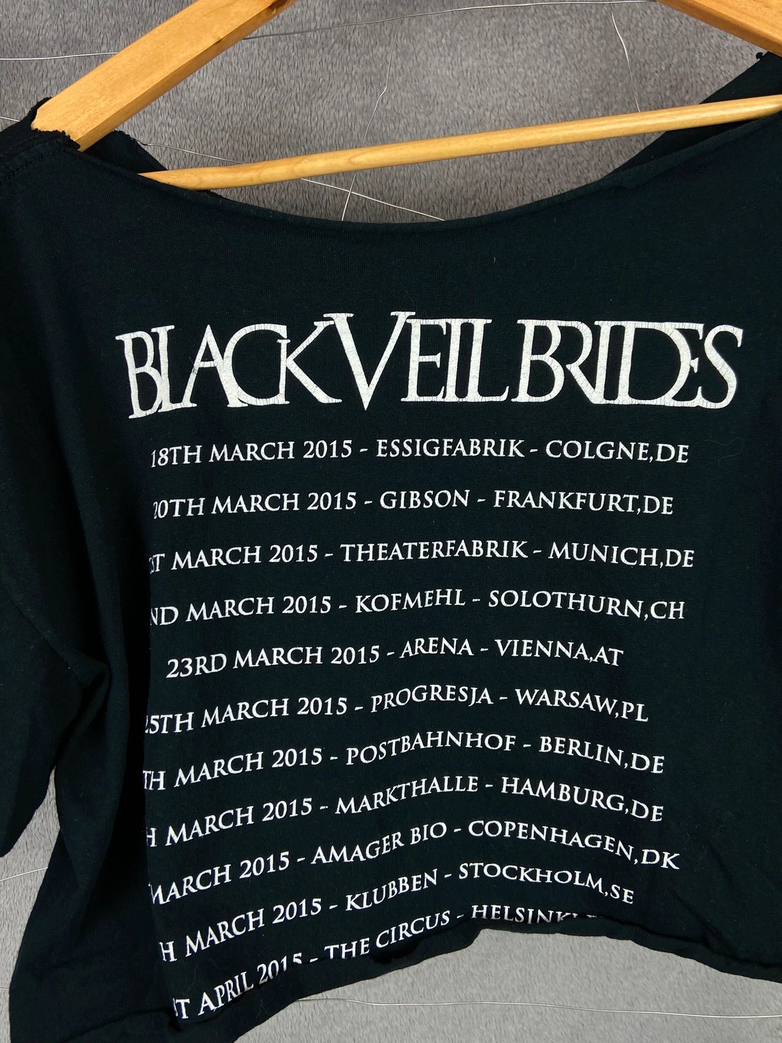Vintage Black Veil Brides band tee vintage emo goth punk S Size S / US 4 / IT 40 - 5 Thumbnail