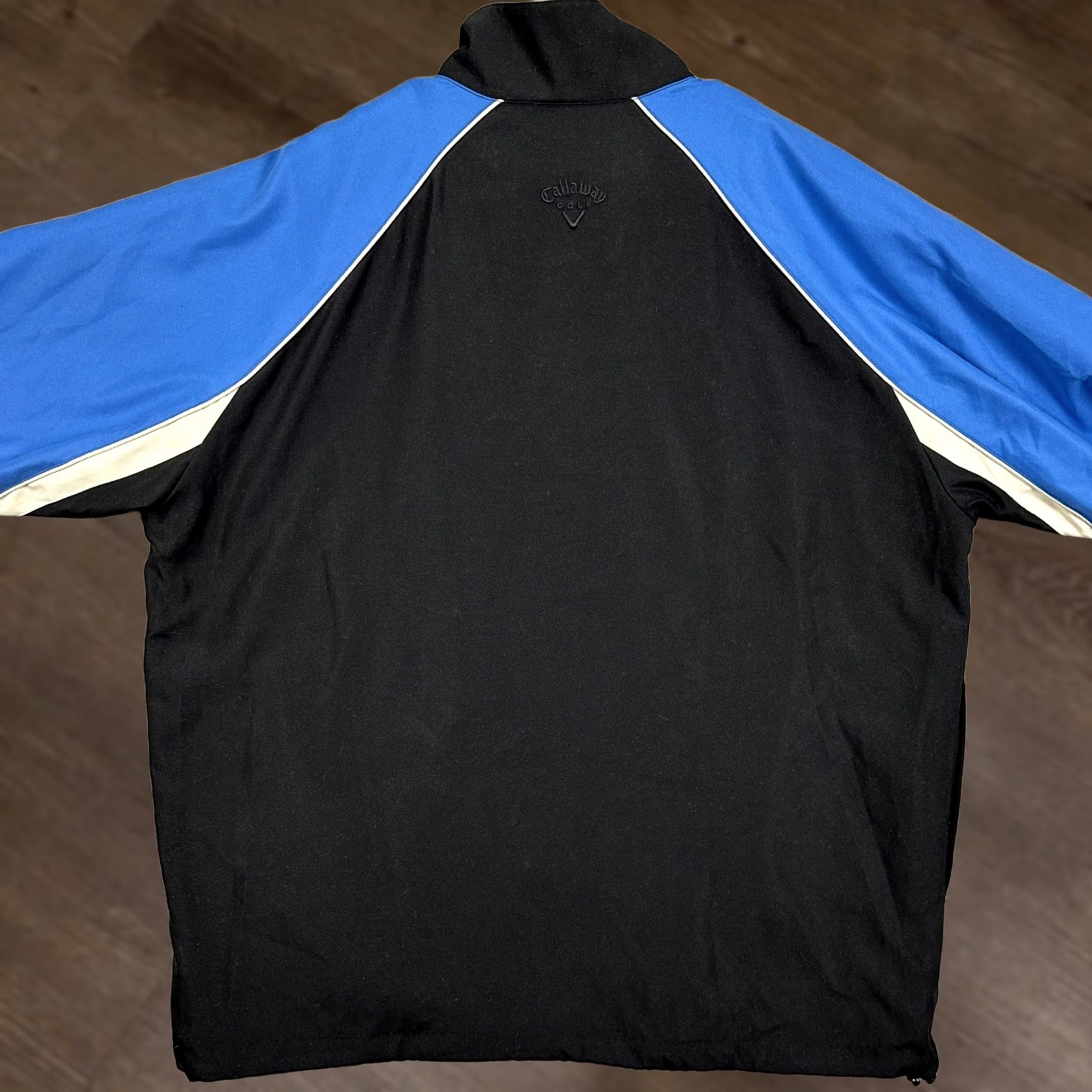 Callaway Callaway Jacket Pullover Mens Large Blue Black Quarter Zip Long Sleeve Logo Size US L / EU 52-54 / 3 - 1 Thumbnail
