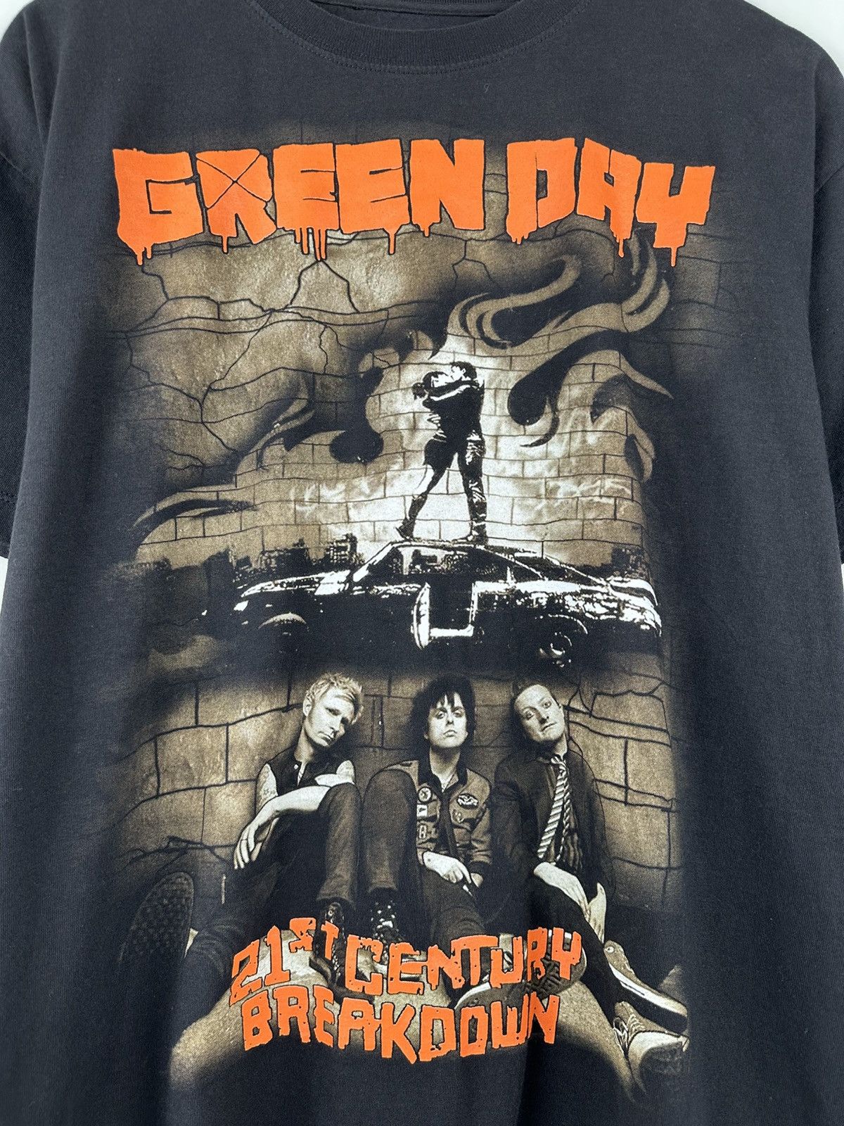 Band Tees Vintage Y2K Green Day Rock Machine Tee Size US L / EU 52-54 / 3 - 4 Thumbnail