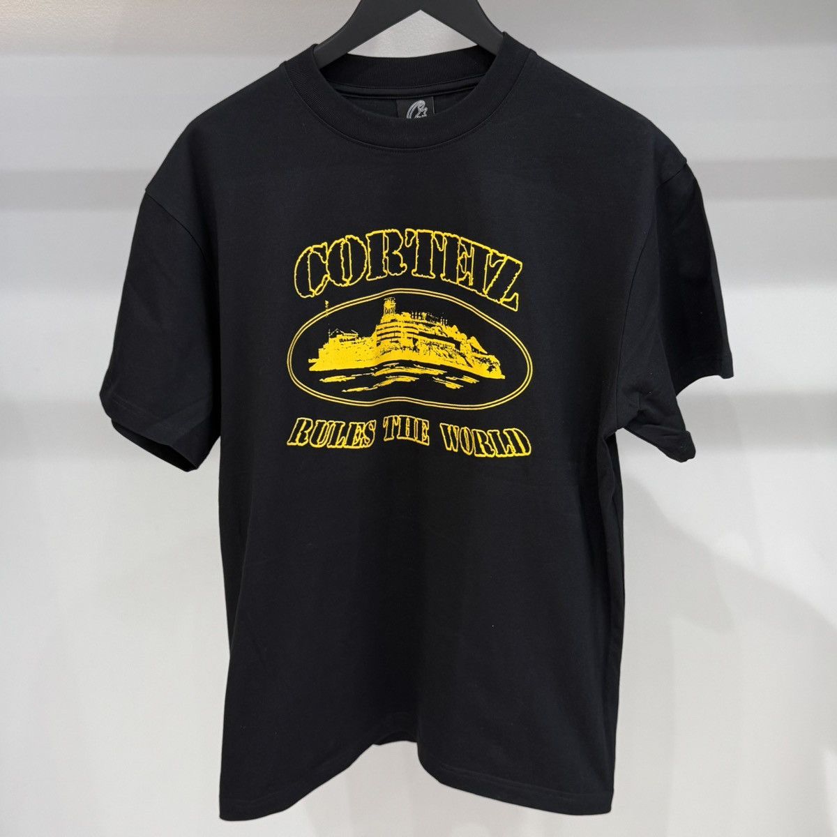 Buy Corteiz Firey Alcatraz Tee *New Blank* 'Black' - 7892