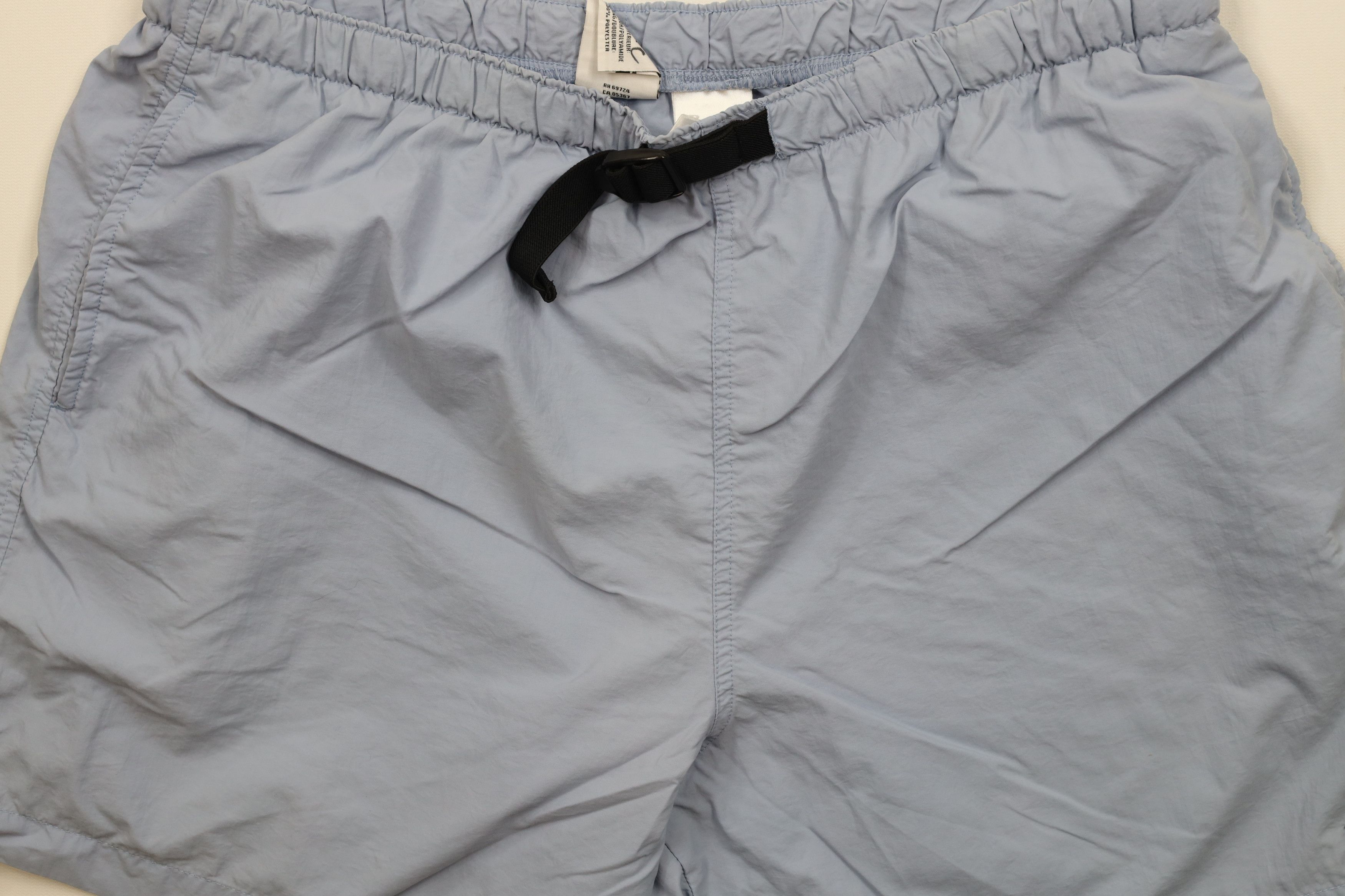 Columbia × Vintage Vintage 90s Columbia Belted Hiking Shorts Light Blue Nylon Size 34" / US 12 / IT 48 - 3 Thumbnail