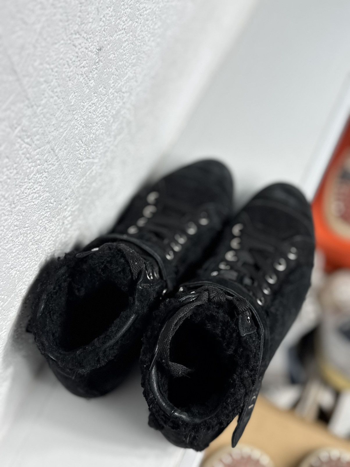 Dior Dior High Top Suede Sneakers Black Size 38 Luxury Vintage Size US 8 / IT 38 - 10 Thumbnail