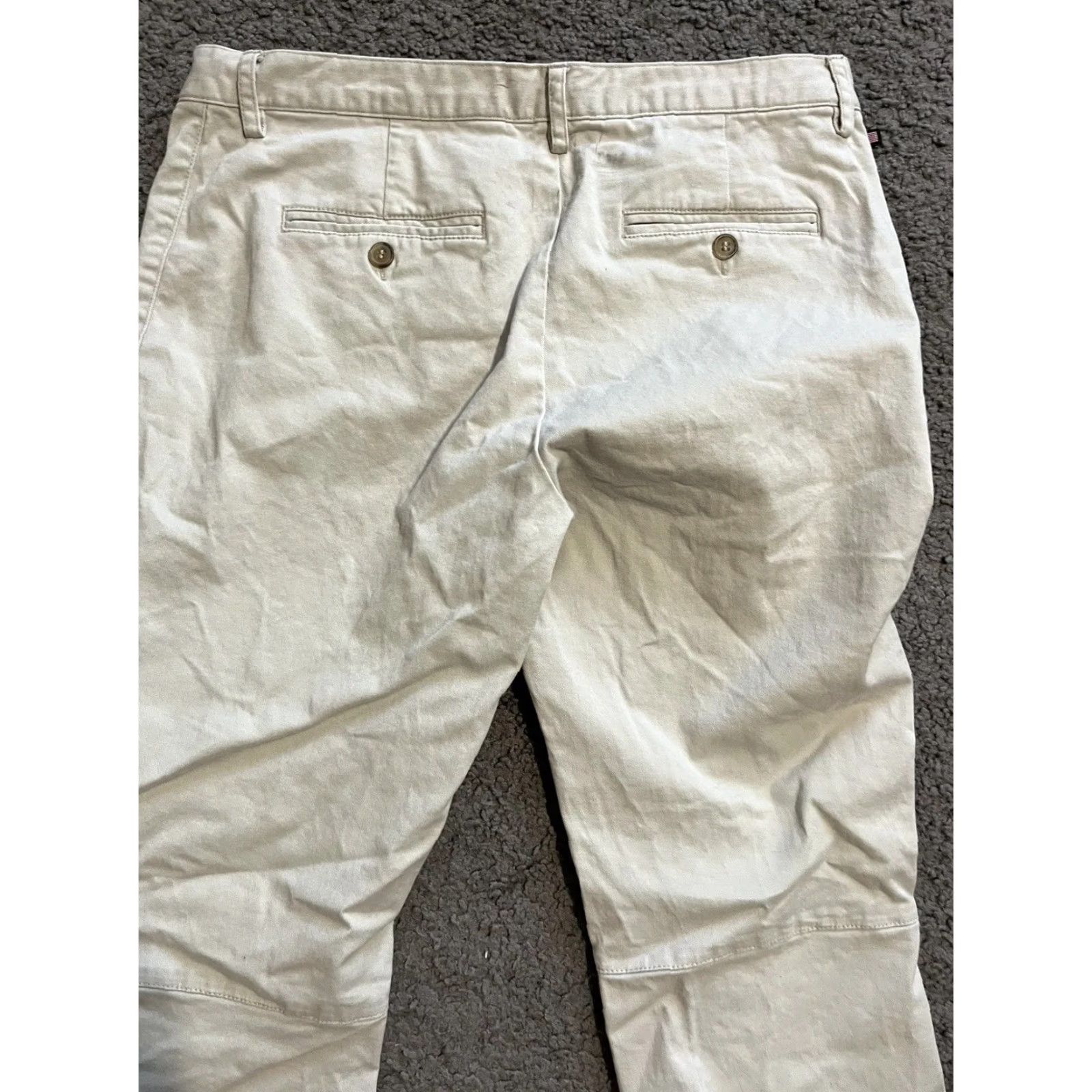 Polo Ralph Lauren Polo Ralph Lauren Pants Womens 6 Beige Low Rise Straight Leg Denim Cotton Blend 5-Pocket 30" Inseam 24" Vintage? (No, not vintage unless indicated) Size 28" / US 6 / IT 42 - 4 Thumbnail
