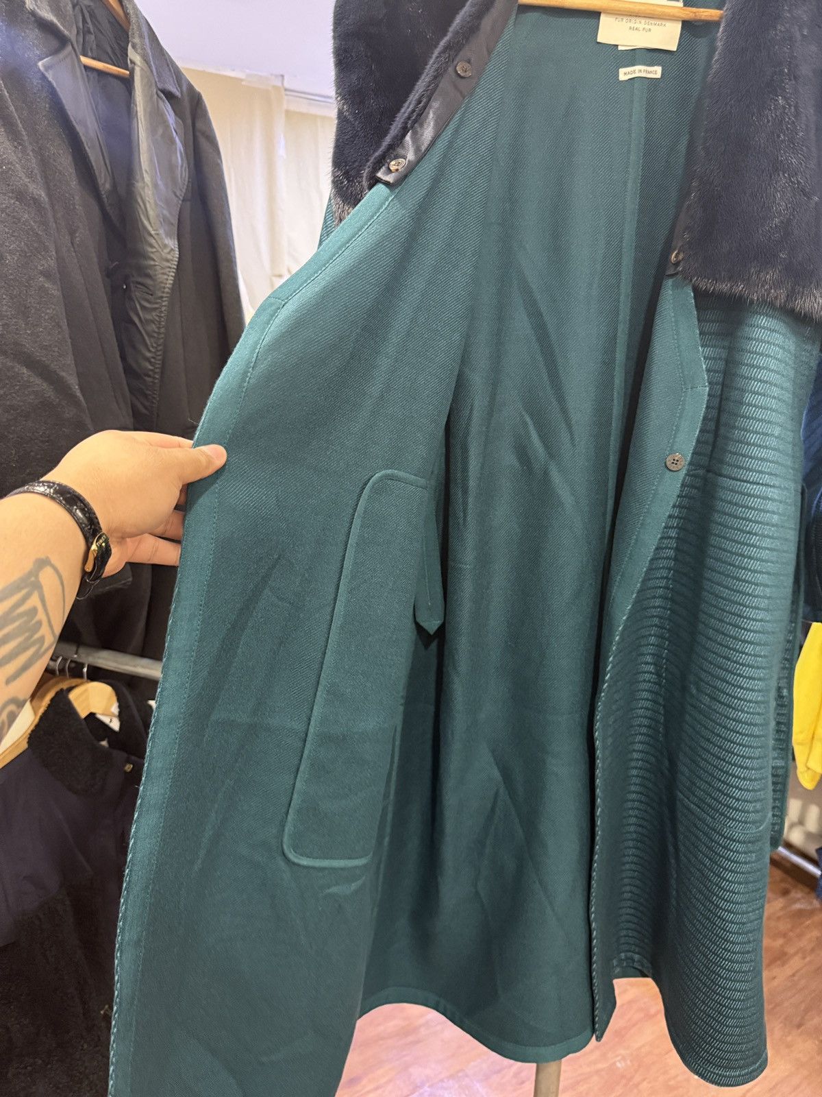 Hermes Runway Pre-fall 2019 Cashmere Coat Size XS / US 0-2 / IT 36-38 - 16 Thumbnail