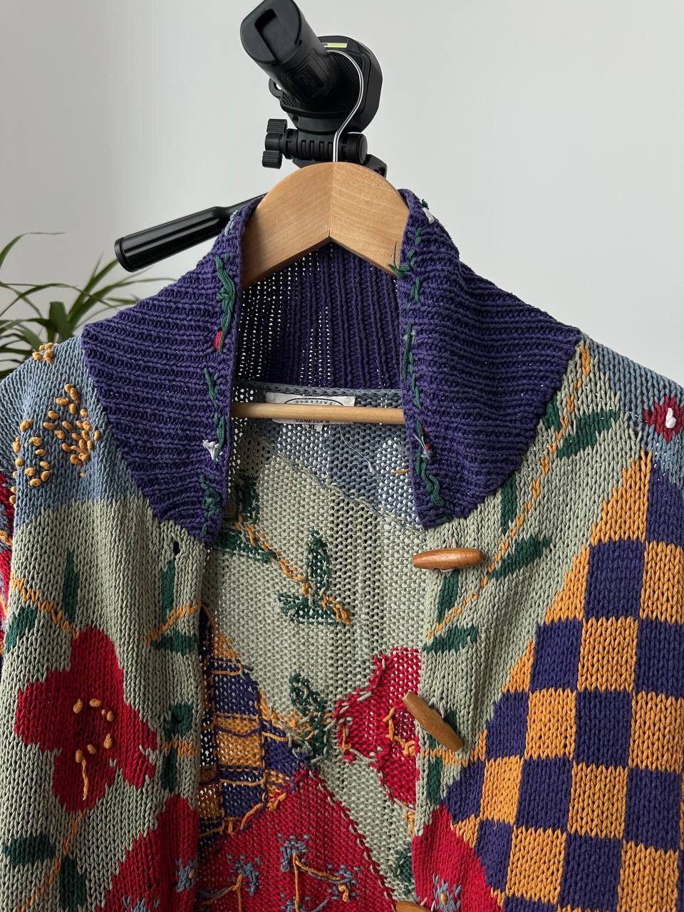 Japanese Brand × Vintage Vintage Japanese Cardigan Distressed Knit Vanessa. A Sweater Size US XL / EU 56 / 4 - 20 Thumbnail