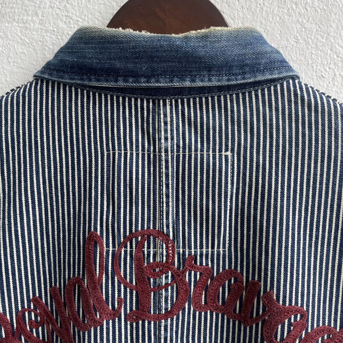 Cushman Vintage Cushman Union Made Hickory Chore Jacket Size US L / EU 52-54 / 3 - 10 Thumbnail