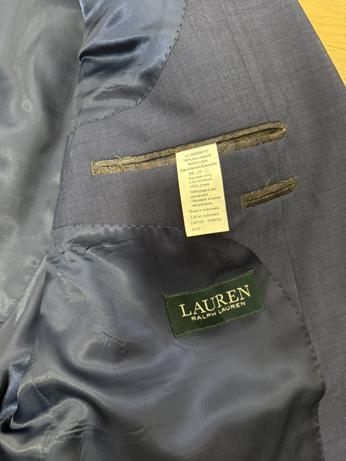 Polo Ralph Lauren Polo Ralph Lauren Suit Coat Size 44R - 2 Thumbnail