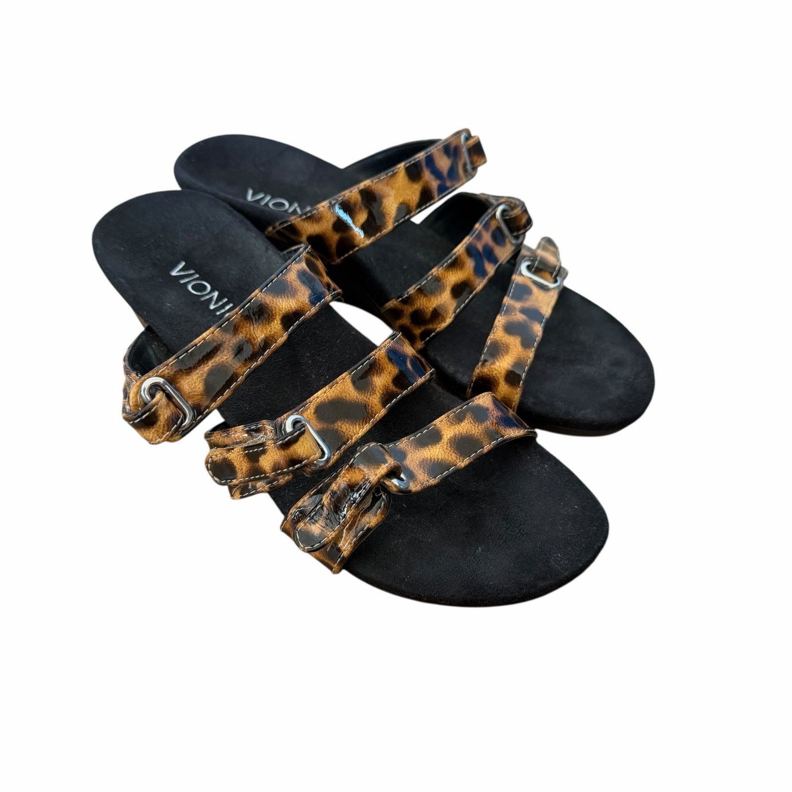 Vionic Vionic Dwyn Leopard Print Sandals Sz 5 Size US 5 / IT 35 - 1 Thumbnail