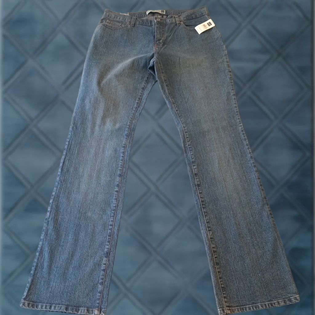 Gap Gap Modern Bootcut Jeans Womens Size 16 Long Blue Medium Wash 36x36 Mid Rise New Size 38" / US 16 / IT 52 - 1 Thumbnail