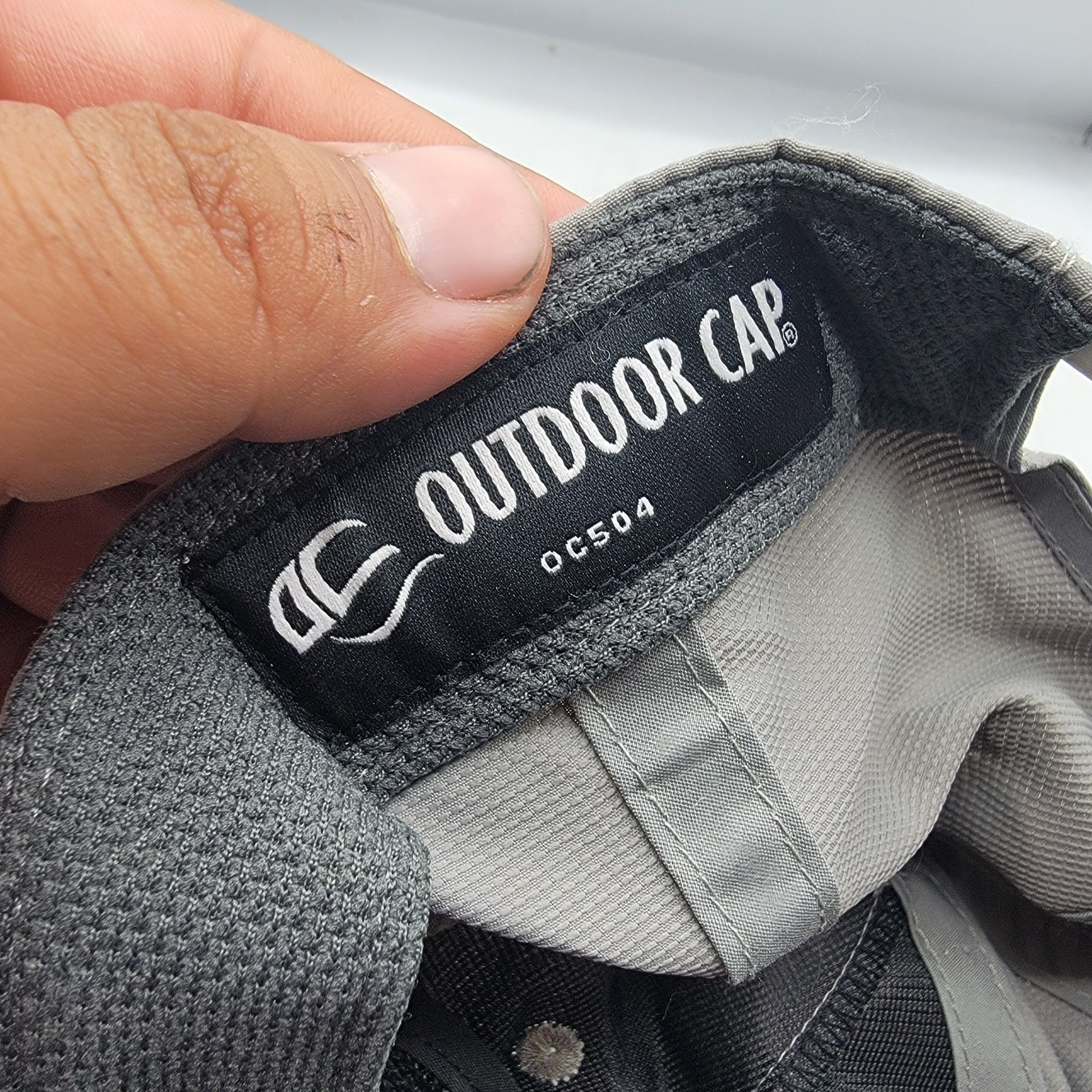 Other Outdoor Cap Adults Gray Snapback Hat Cap Outdoors Casual Ath Size ONE SIZE - 5 Thumbnail