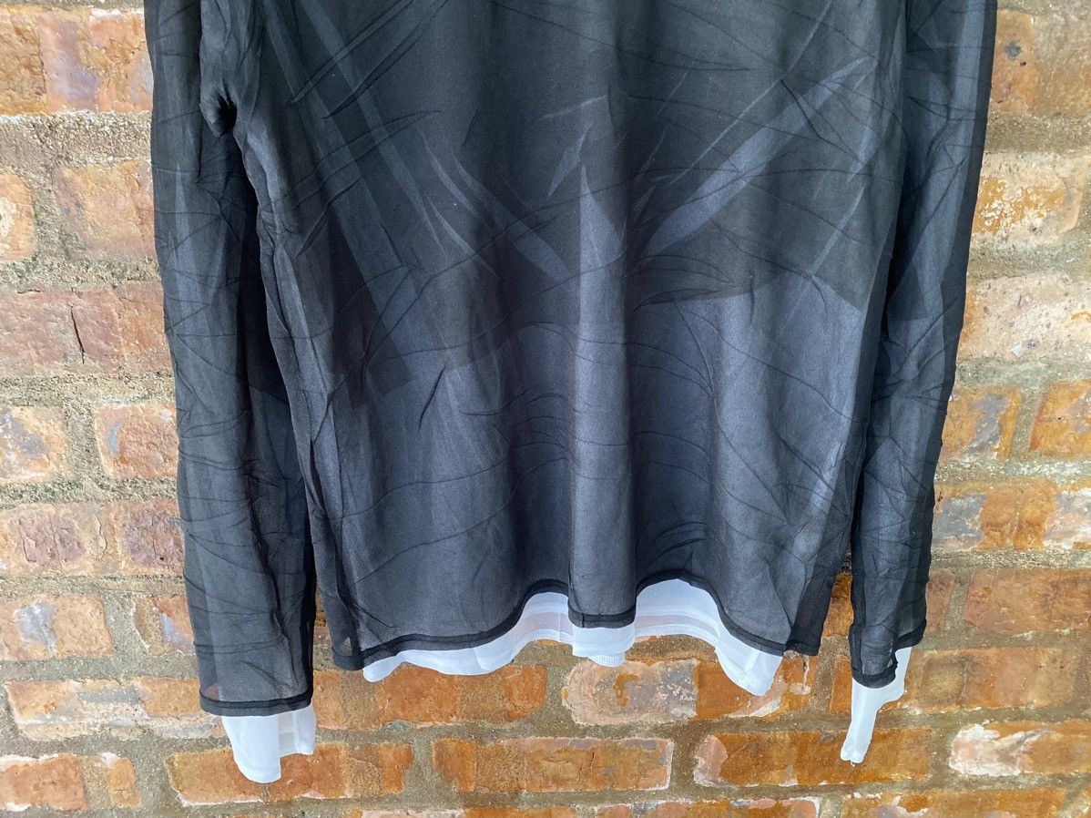 Yoshiyuki Konishi 🔥1990s Mesh double layer floral LS Size US M / EU 48-50 / 2 - 4 Thumbnail
