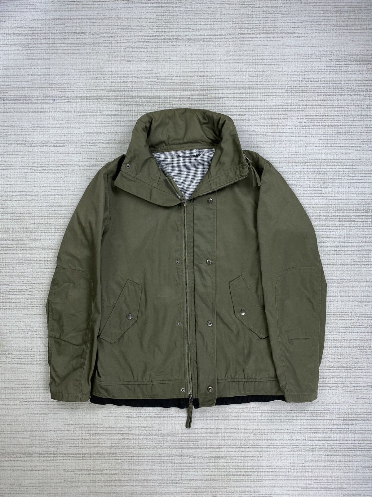 If Six Was Nine × Vintage B.M Standard Technical Blouson Military Hidden Hoodie Jacket Size US M / EU 48-50 / 2 - 5 Thumbnail