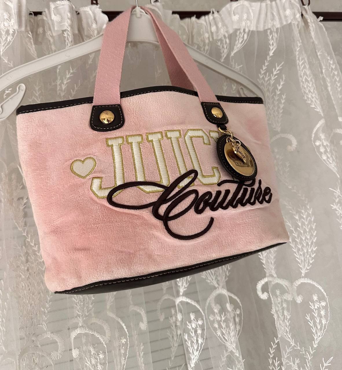 Juicy Couture Juicy Couture Vintage Velour Y2K Barbie Style Avantgarde Size ONE SIZE - 6 Thumbnail