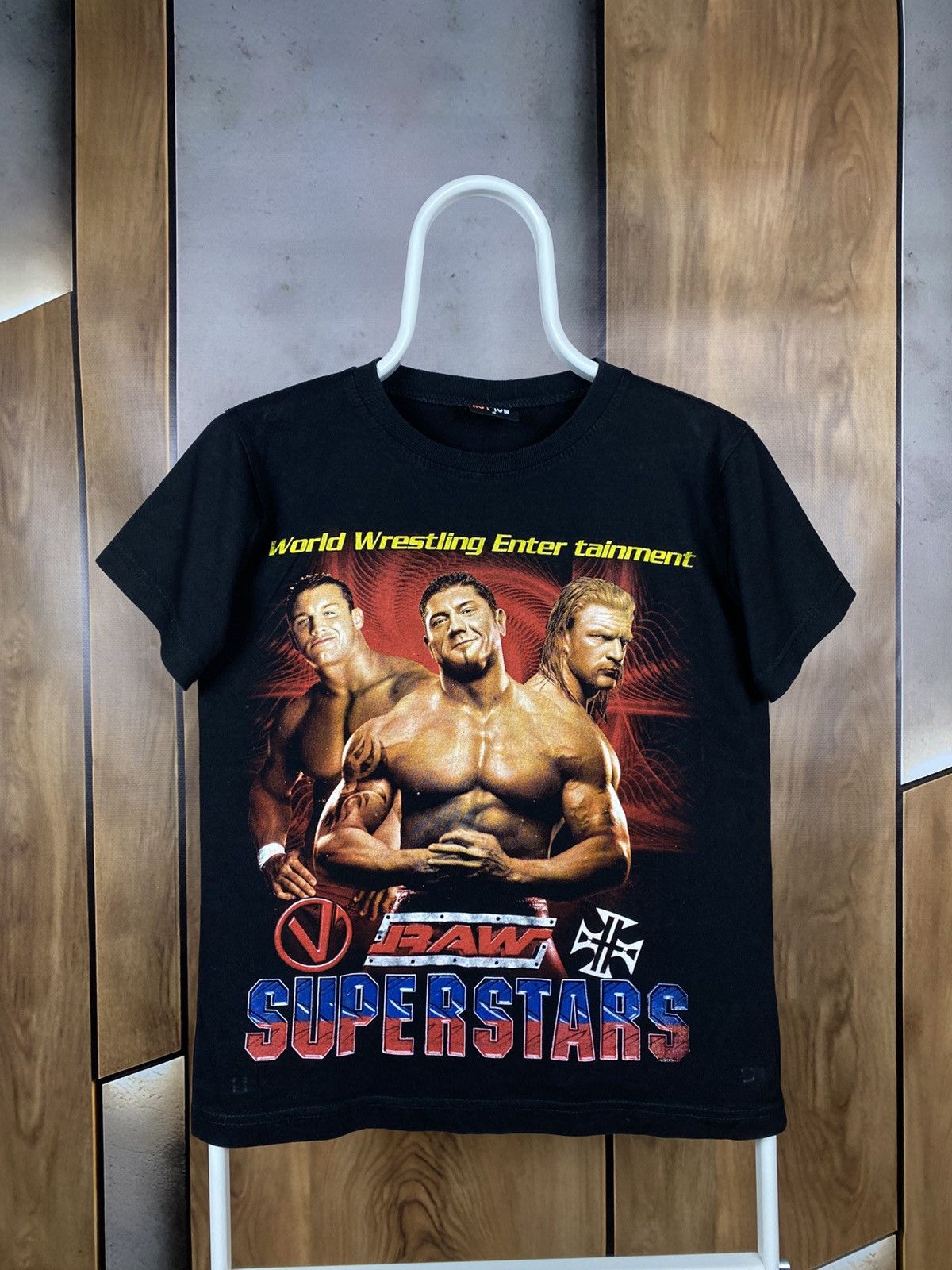WWE 🔥Vintage T-Shirt WWE Superstars World Wrestling Enter RAW🔥 Size US S / EU 44-46 / 1 - 1 Thumbnail