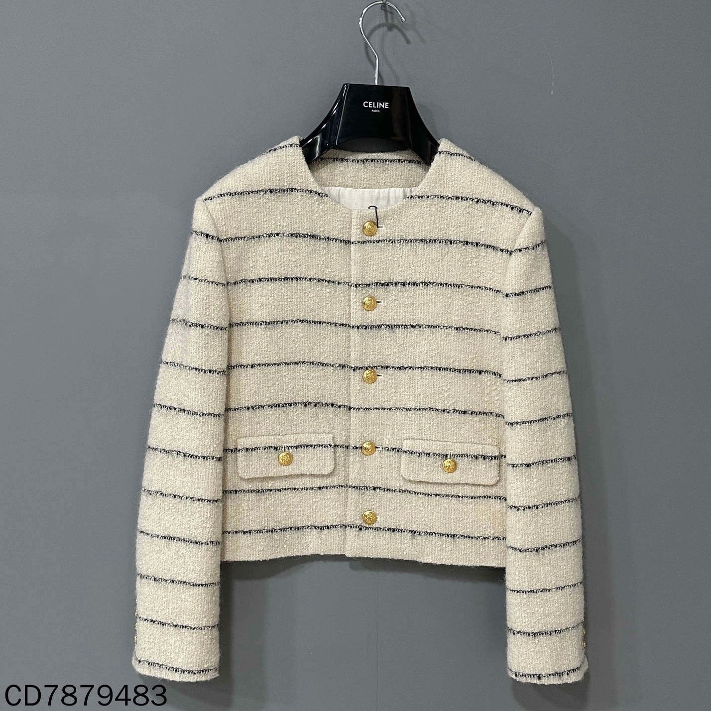 Celine Celine Striped Jacket XS Women Size XS / US 0-2 / IT 36-38 - 1 Thumbnail