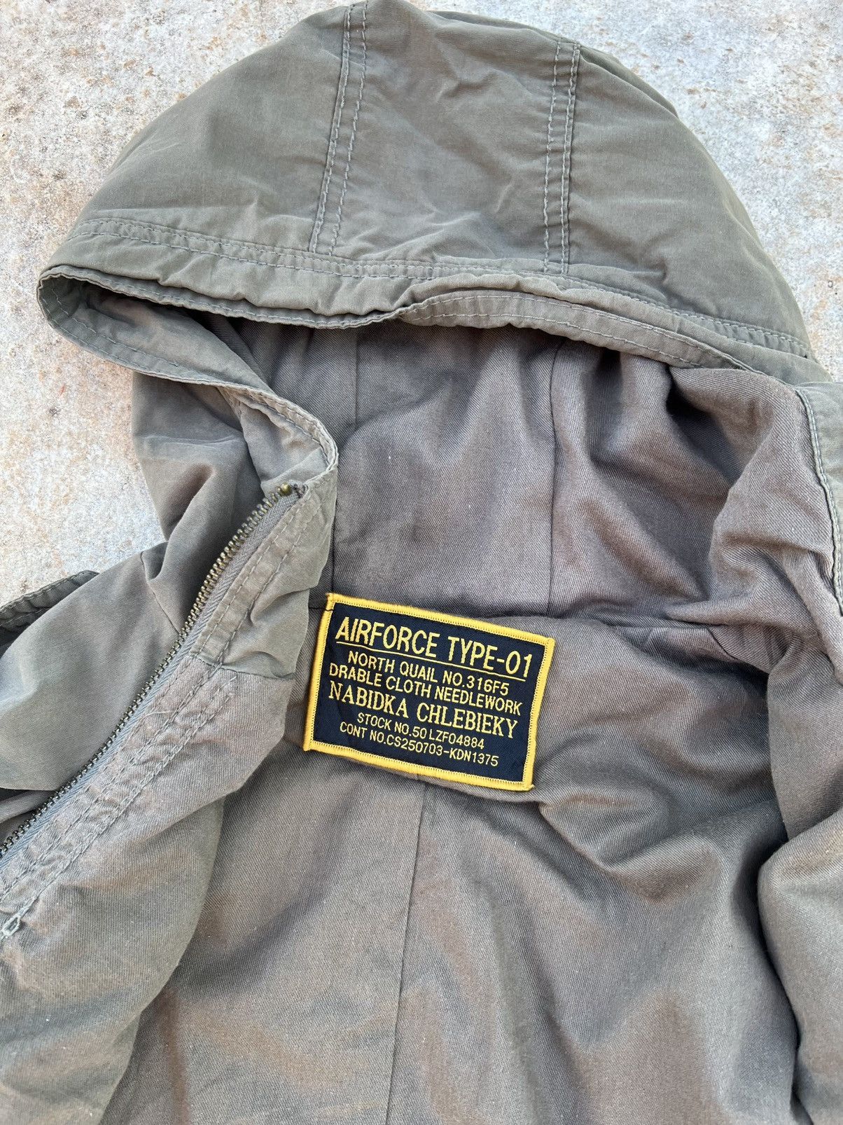 If Six Was Nine Airforce Type-01 Jacket Military Styles Size US L / EU 52-54 / 3 - 3 Thumbnail