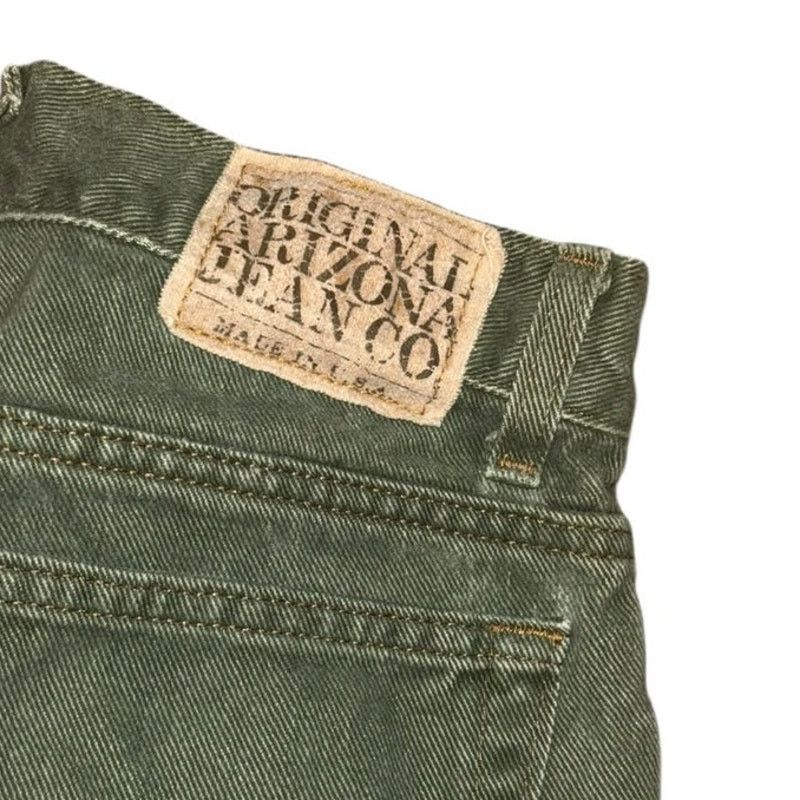 Arizona Jean Co. VTG Original Arizona Jean Co Green Denim Straight Jean 29" Size 29" - 3 Thumbnail