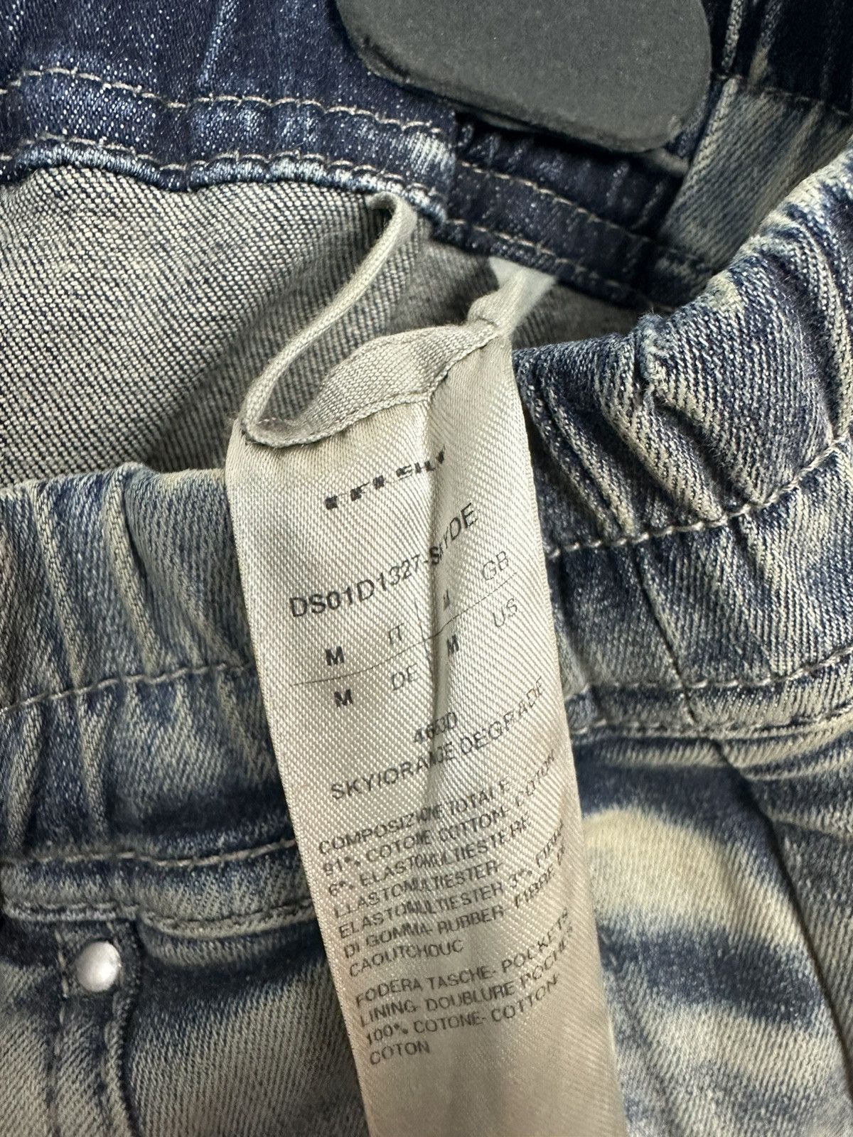 Rick Owens DRKSHDW Orange Degrade Denim Bela Trousers Size US 34 / EU 50 - 7 Thumbnail