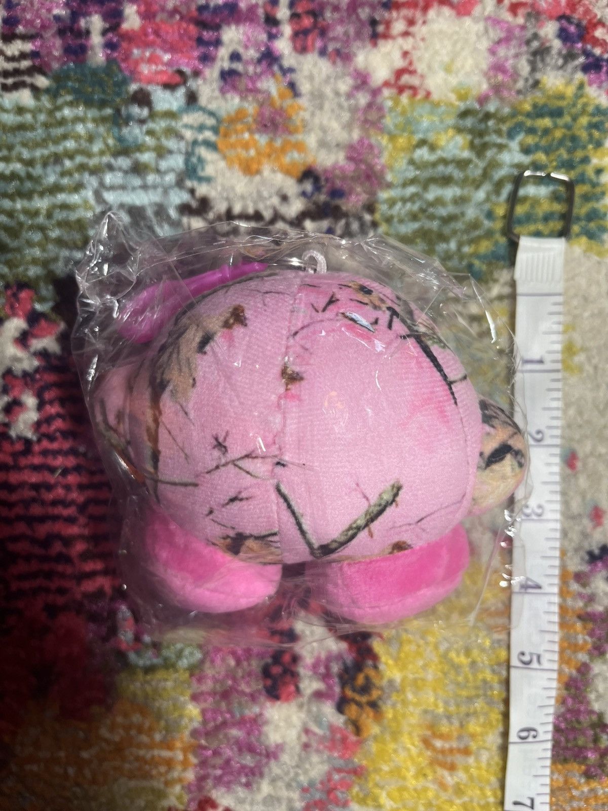 Asspizza Faketree Kirby Keychain Pink Plush Size ONE SIZE - 2 Thumbnail