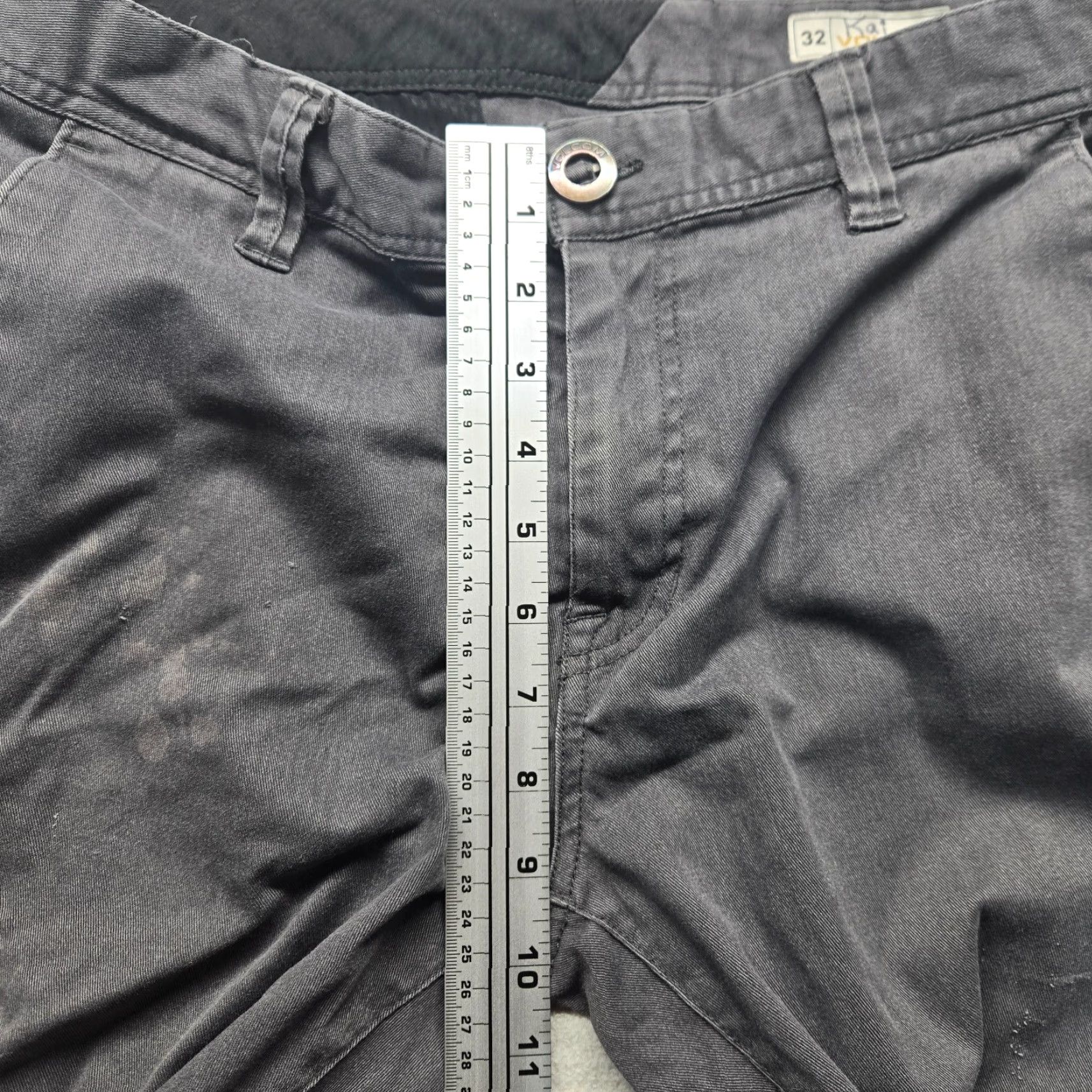 Volcom Volcom Vorta Slim Straight Jeans Men's Size 32 Black Denim 5-Pocket Size US 32 / EU 48 - 5 Thumbnail
