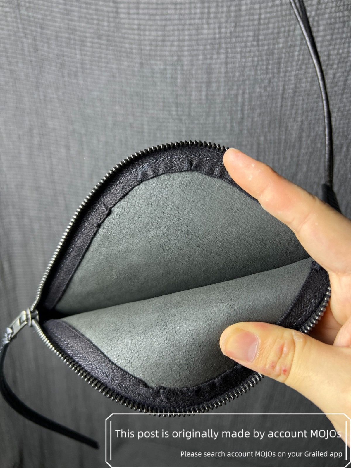 Rick Owens Rick Owens 13AW Snake Hide Necklace Wallet mojos0034 Size ONE SIZE - 6 Thumbnail