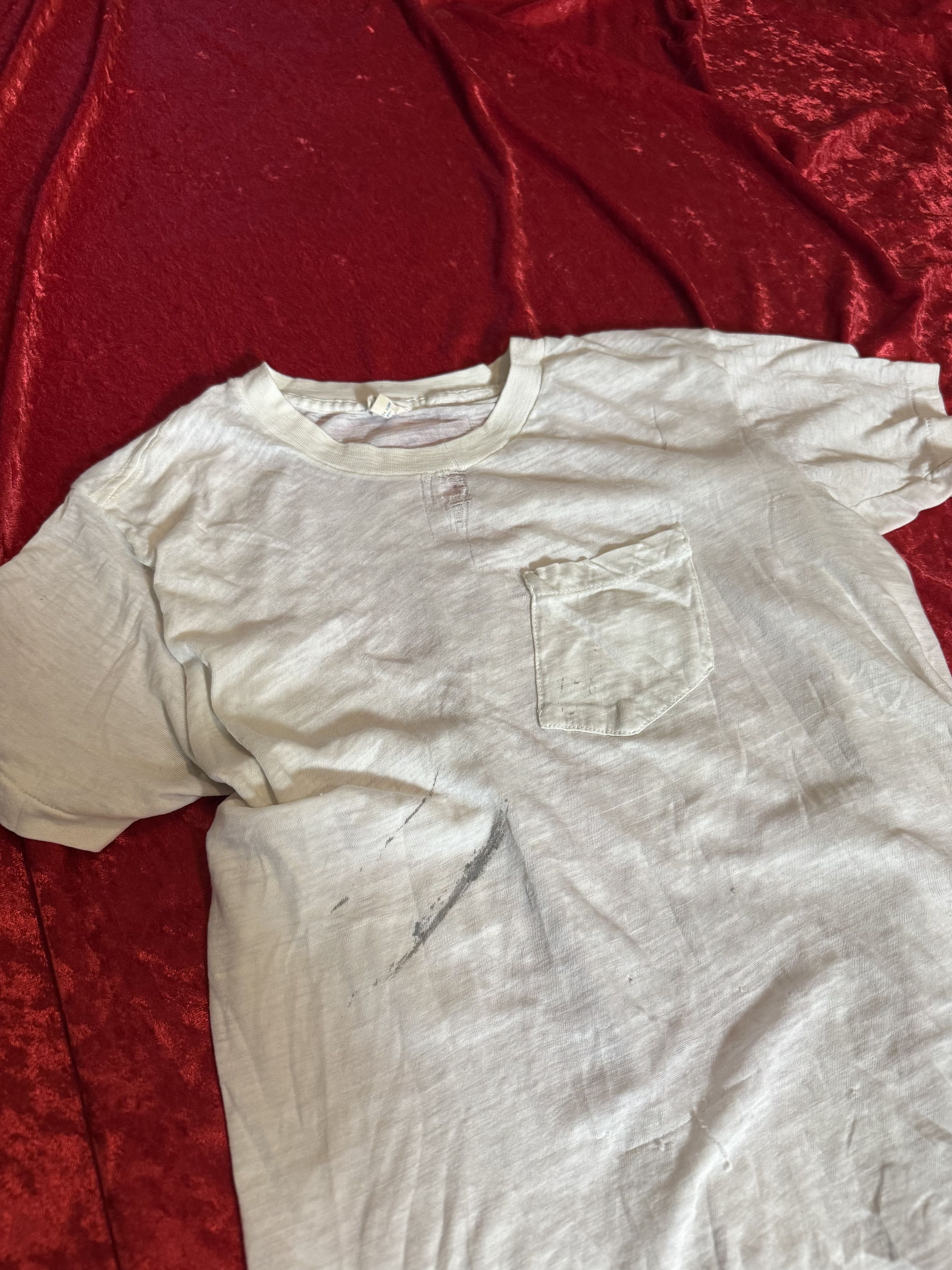 Vintage Vintage White Threadbare Shirt 50/50 Size US XS / EU 42 / 0 - 6 Thumbnail