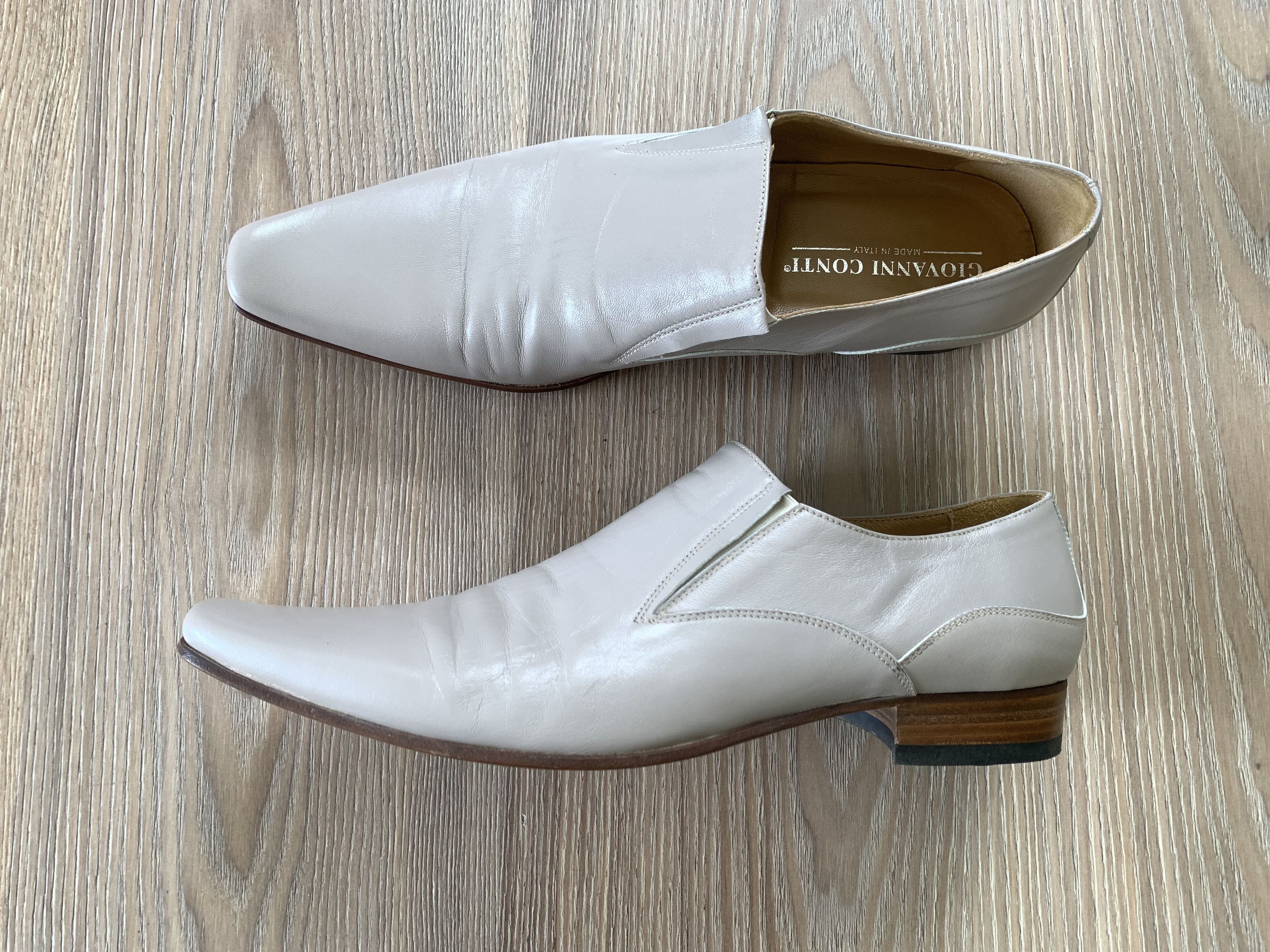 Other Giovanni Conti Men's Grey Formal Leather Shoes Size US 11 / EU 44 - 2 Thumbnail