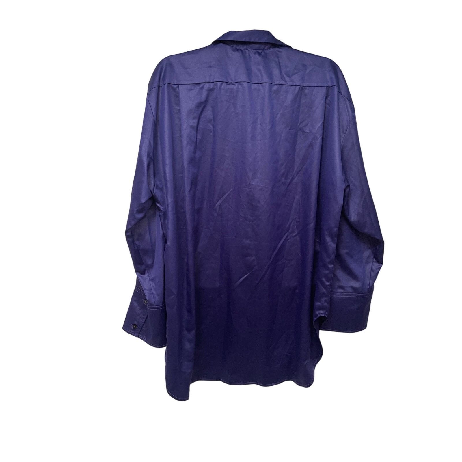 MSGM MSGM, Camica/Shirt, Blue Satin, NWT, Size: 42 Size S / US 4 / IT 40 - 2 Thumbnail