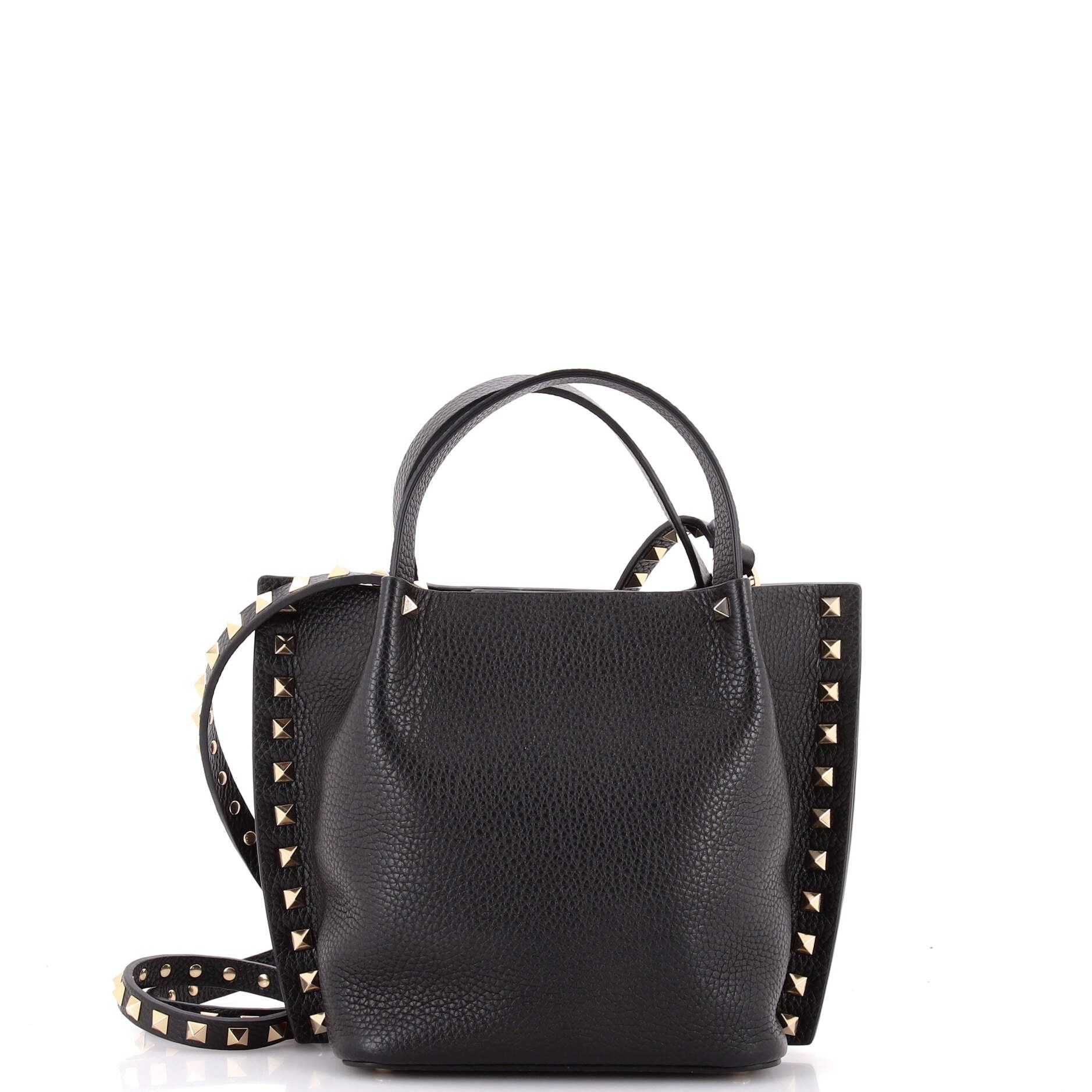 Valentino Rockstud Convertible Top Handle Open Tote Size ONE SIZE - 1 Thumbnail