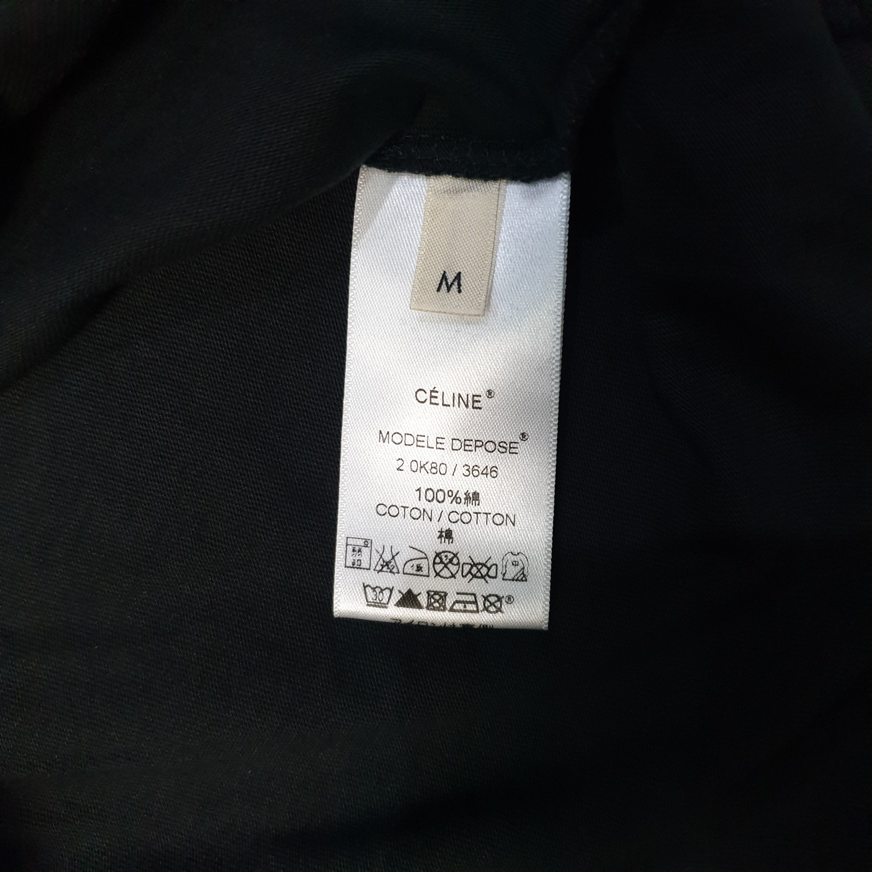 Celine Celine Tshirt New With Tag Size M / US 6-8 / IT 42-44 - 4 Thumbnail